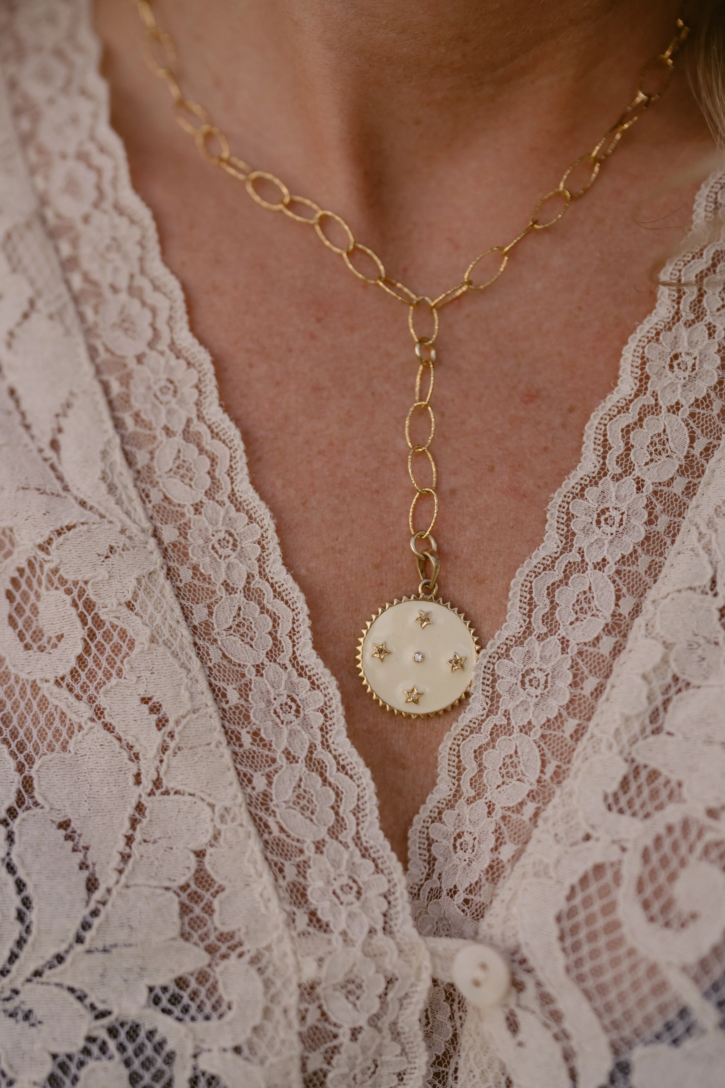 Moonlace Necklace sold by Goldie Lew product image thumbnail 3
