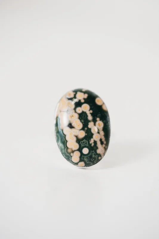 Natabelle Ring | Ocean Jasper made by Goldie Lew