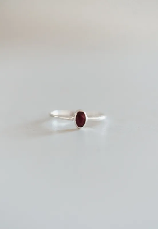 Calvin Ring | Ruby made by Goldie Lew