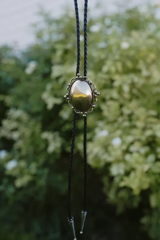 Judy's Treasure Bolo Tie made by Goldie Lew
