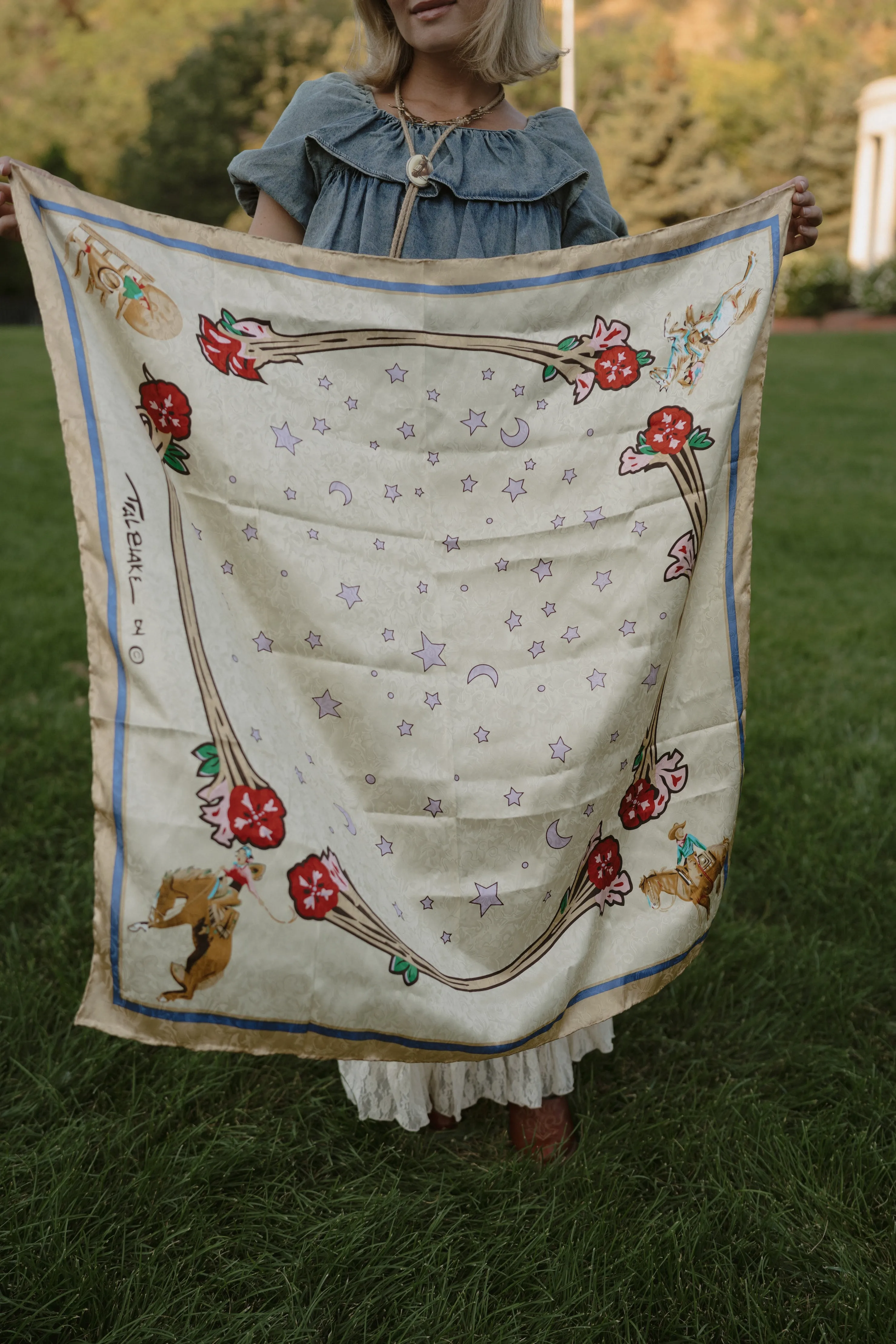 All About Cowgirls Wild Rag sold by Goldie Lew