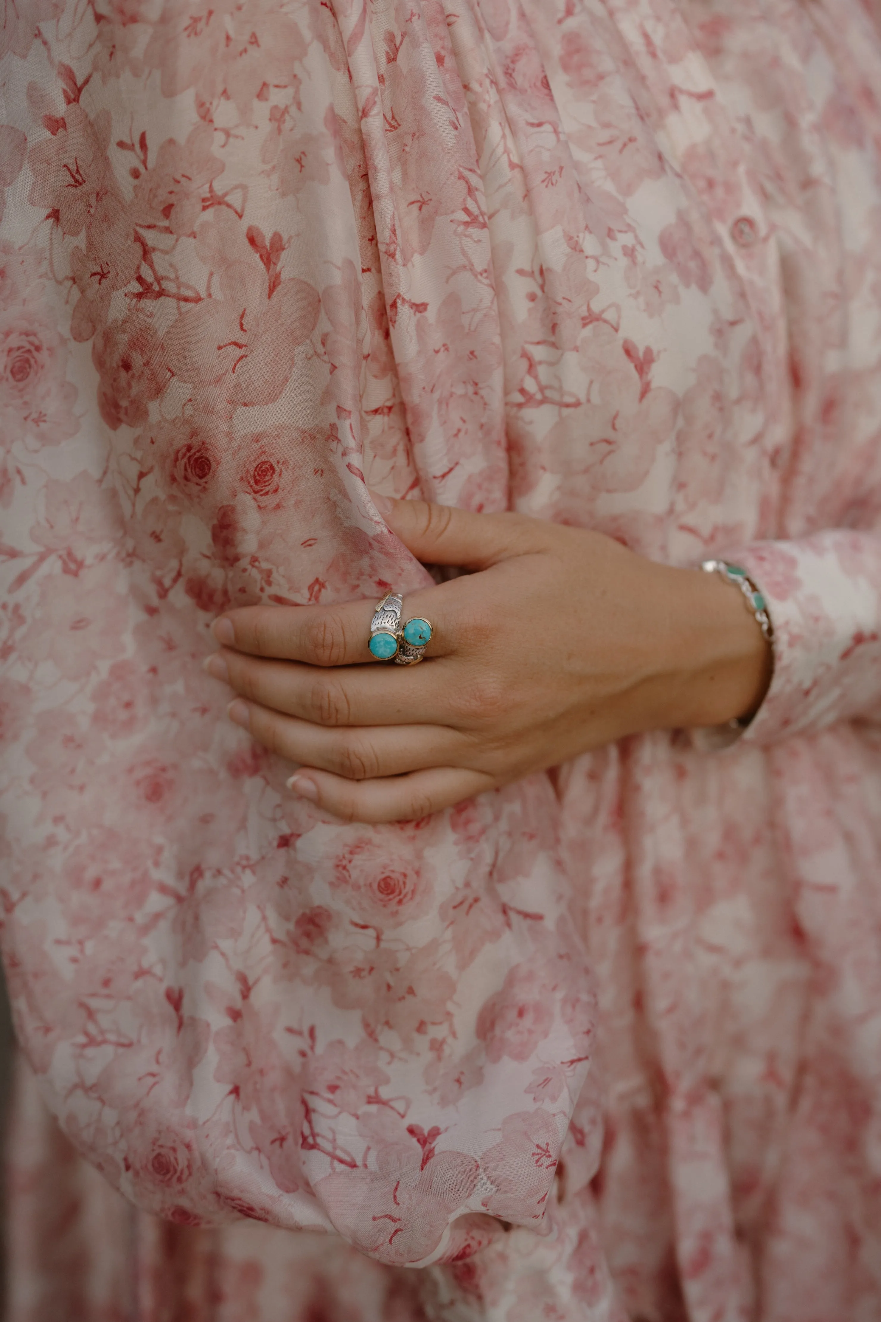 Julissa Ring | Turquoise sold by Goldie Lew product image thumbnail 2