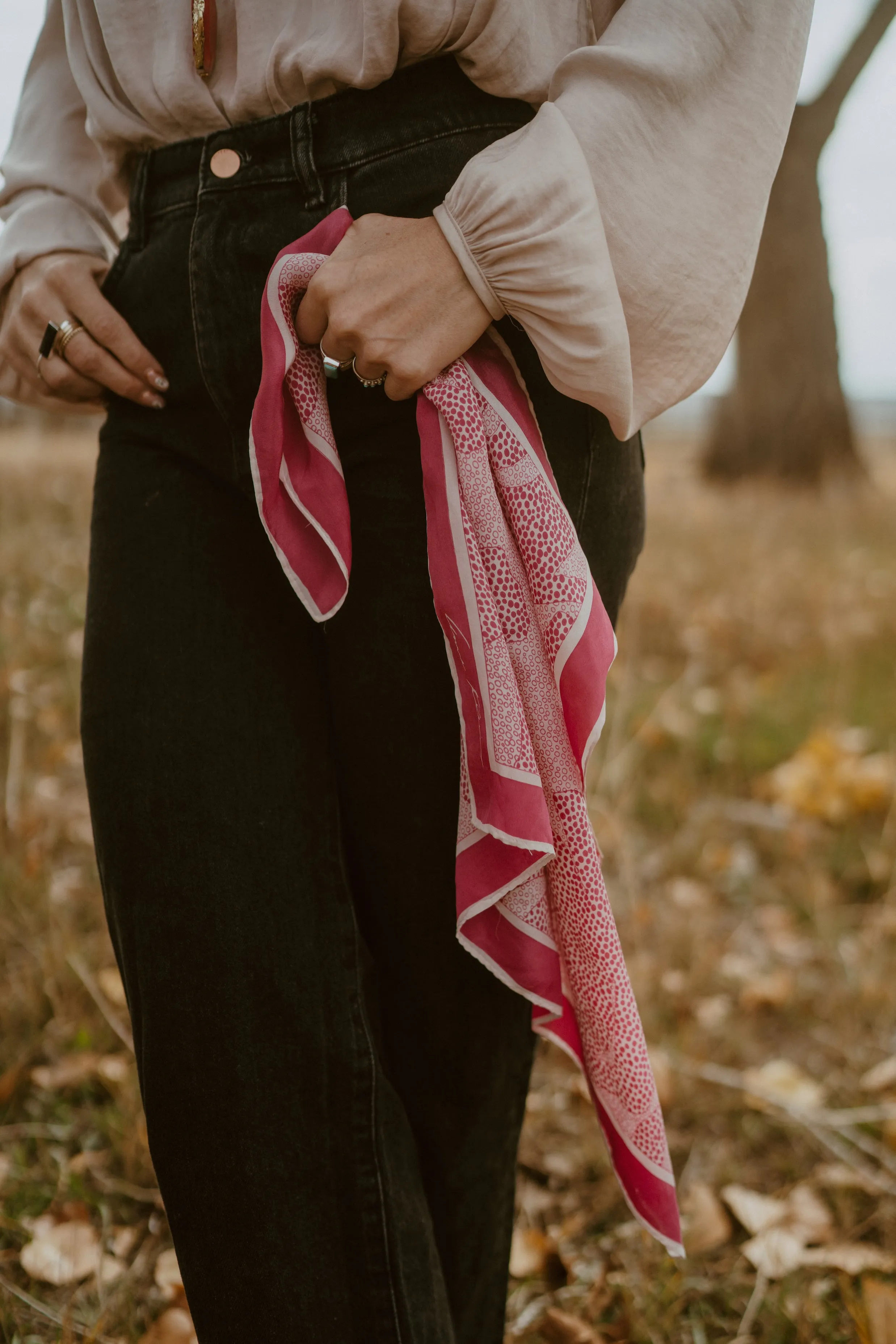 Pink Lady Necklace sold by Goldie Lew product image thumbnail 4