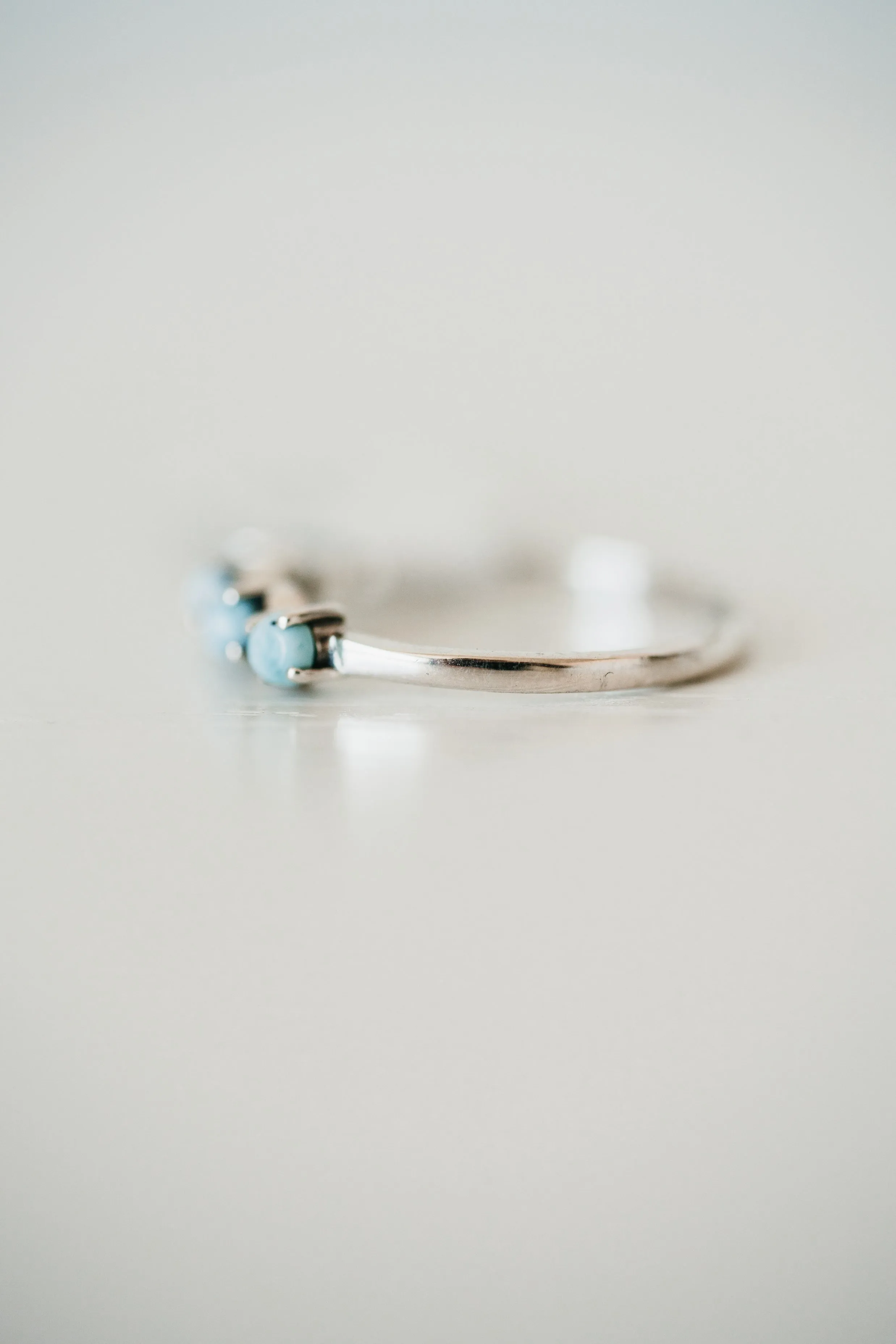 Shelby Ring | Larimar sold by Goldie Lew product image thumbnail 3