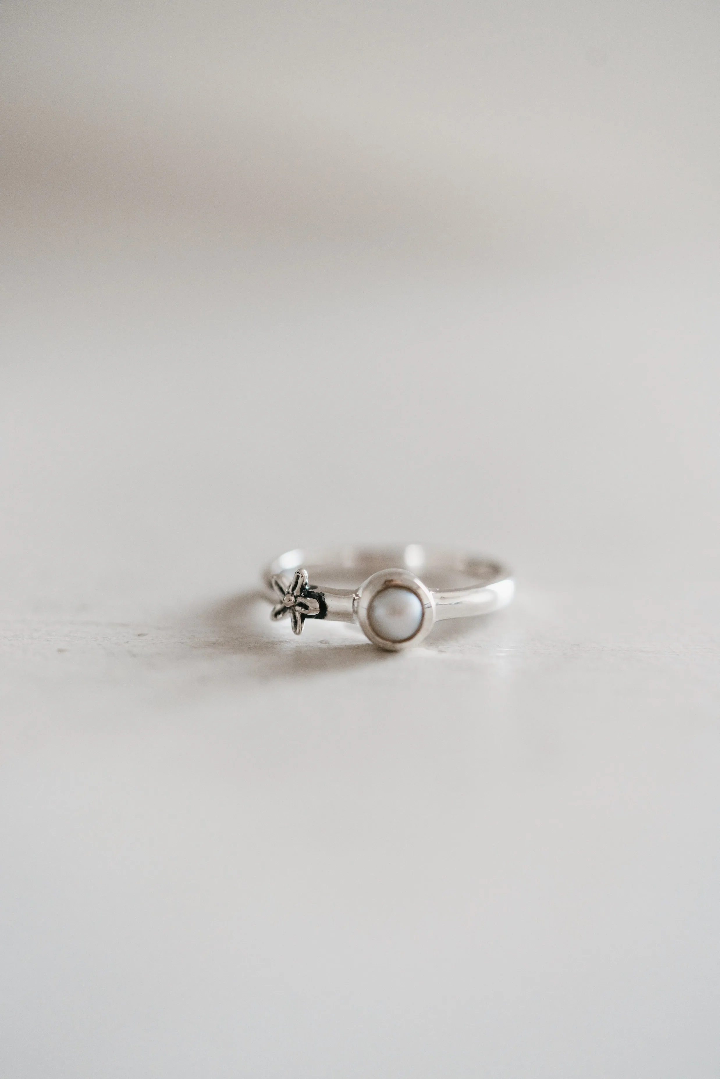 Lucas Ring | Pearl sold by Goldie Lew