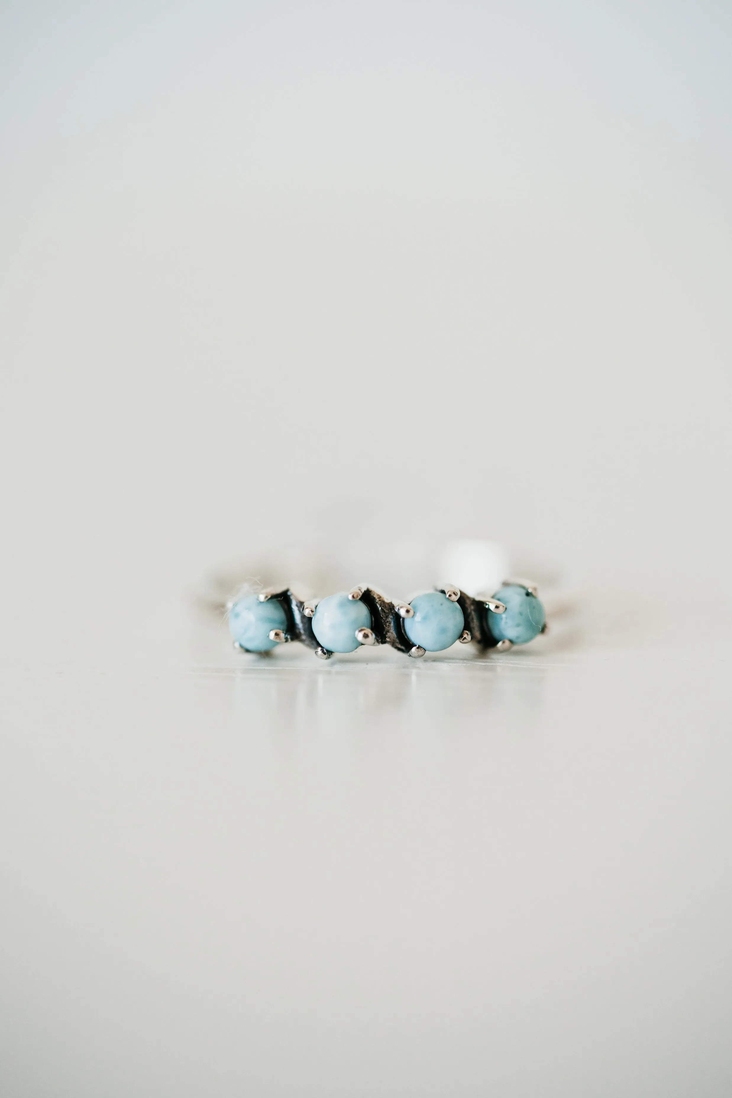 Shelby Ring | Larimar sold by Goldie Lew