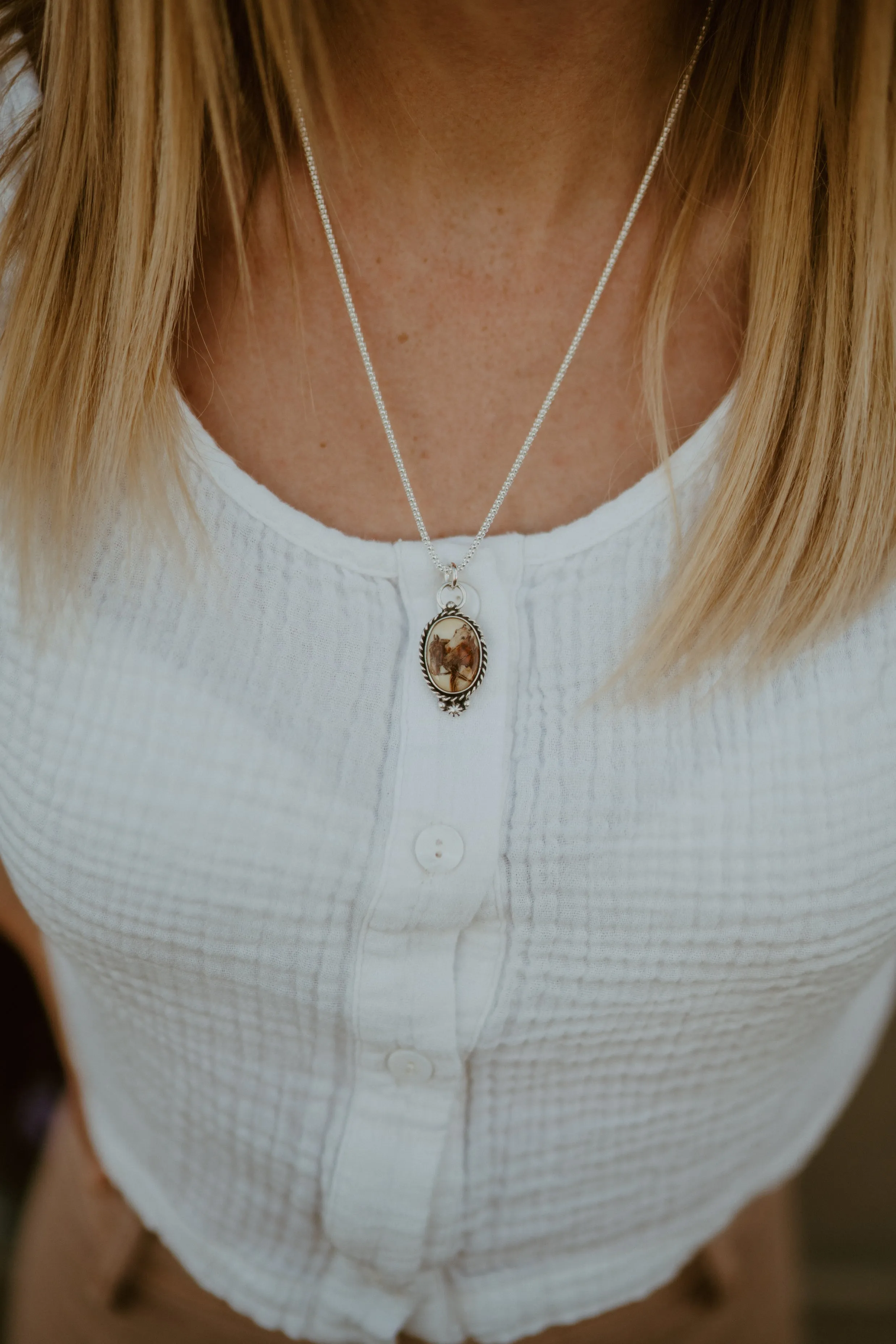 Band of Horses Necklace sold by Goldie Lew product image thumbnail 2