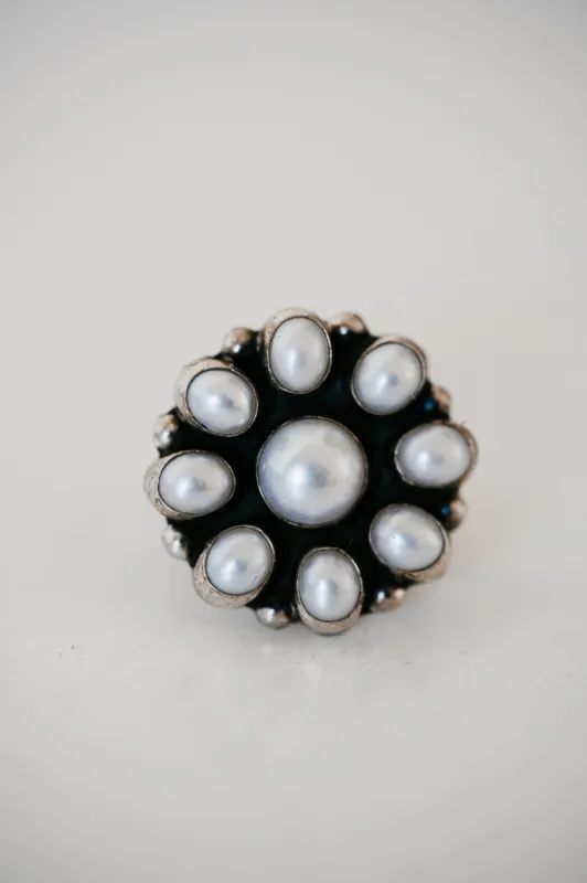 Zoelle Ring | Mother of Pearl sold by Goldie Lew