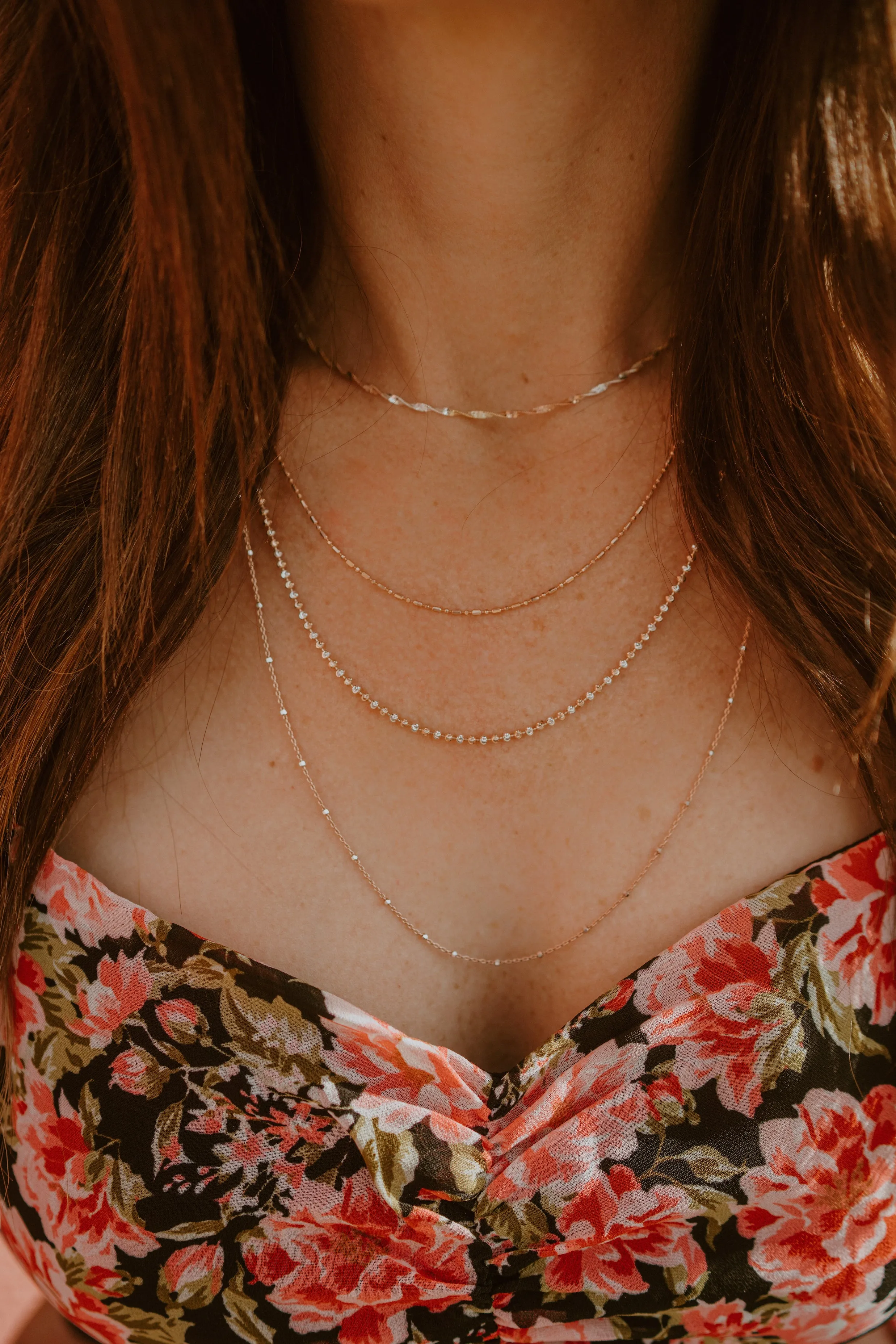 Rose Gold Necklace Set |#2 sold by Goldie Lew product image thumbnail 4