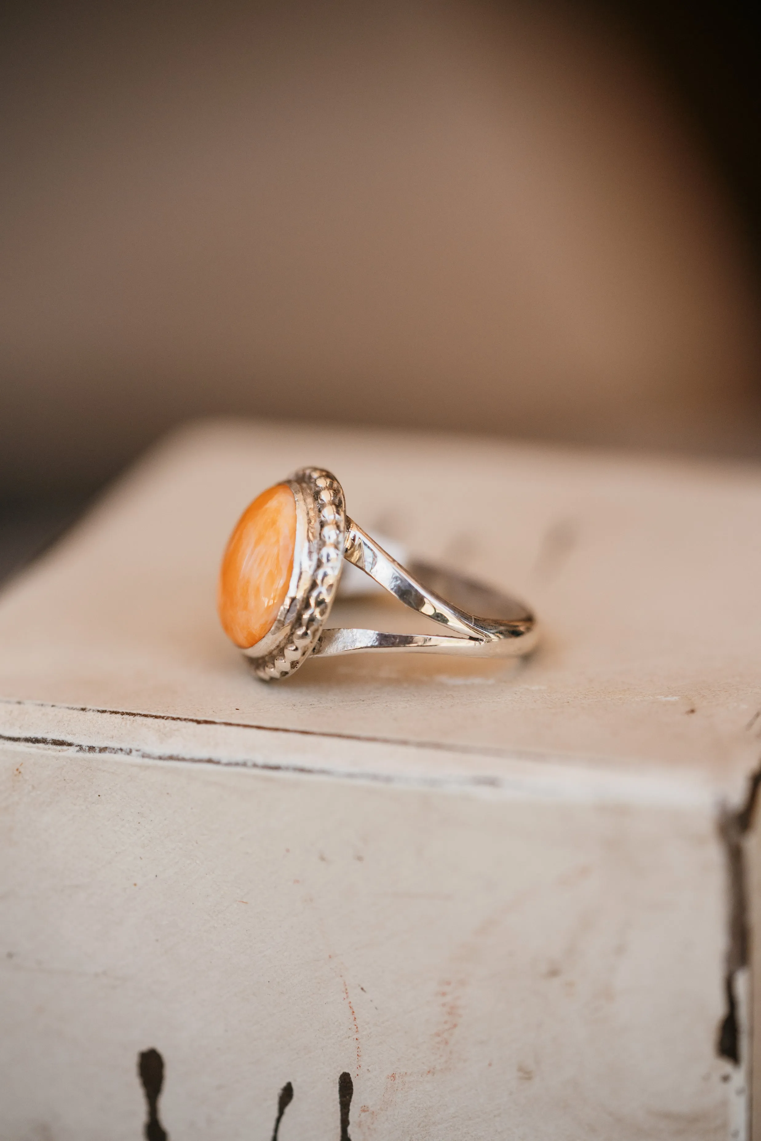 Angela Ring | Spiny Oyster sold by Goldie Lew product image thumbnail 3