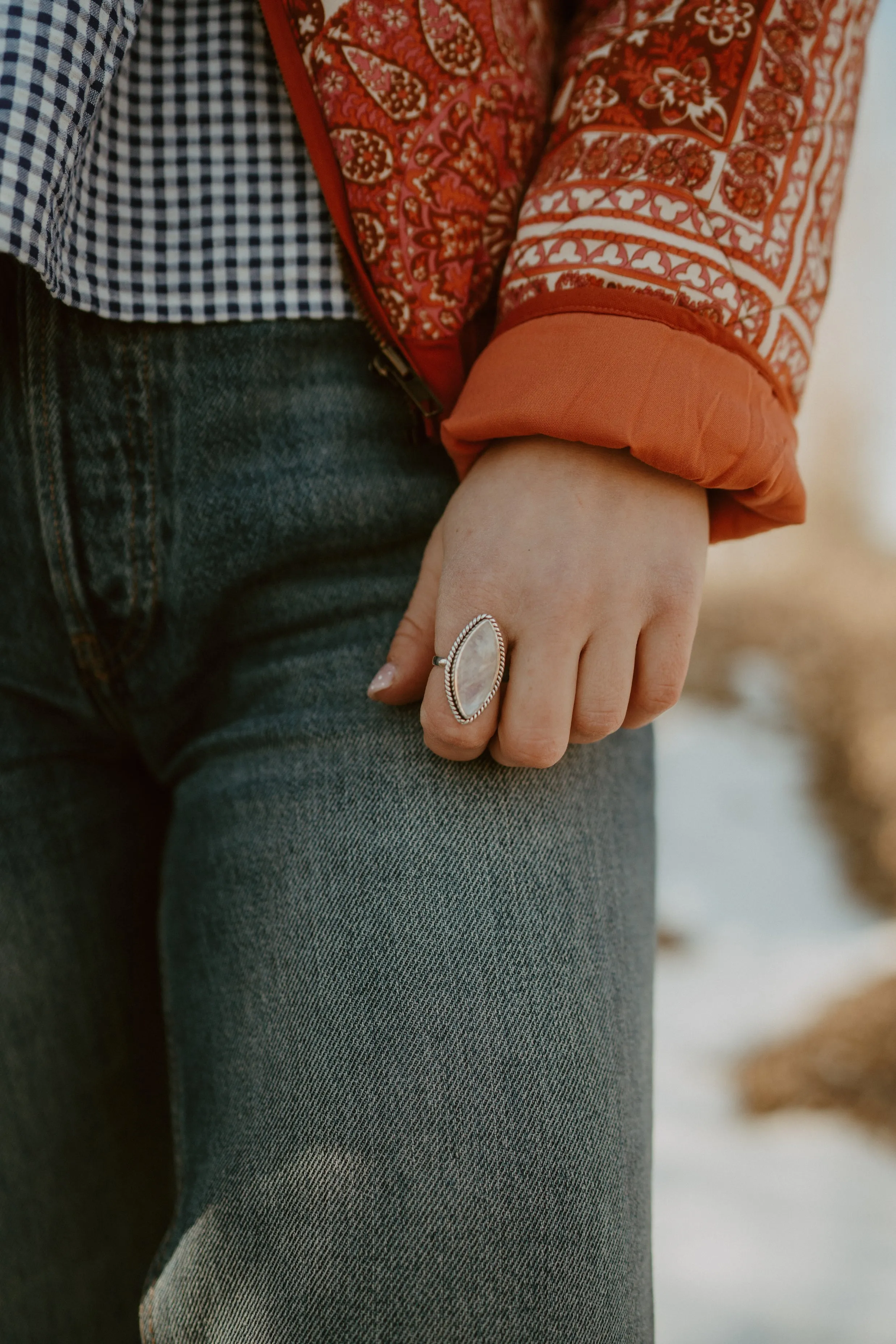 Angela Ring | Spiny Oyster sold by Goldie Lew product image thumbnail 4