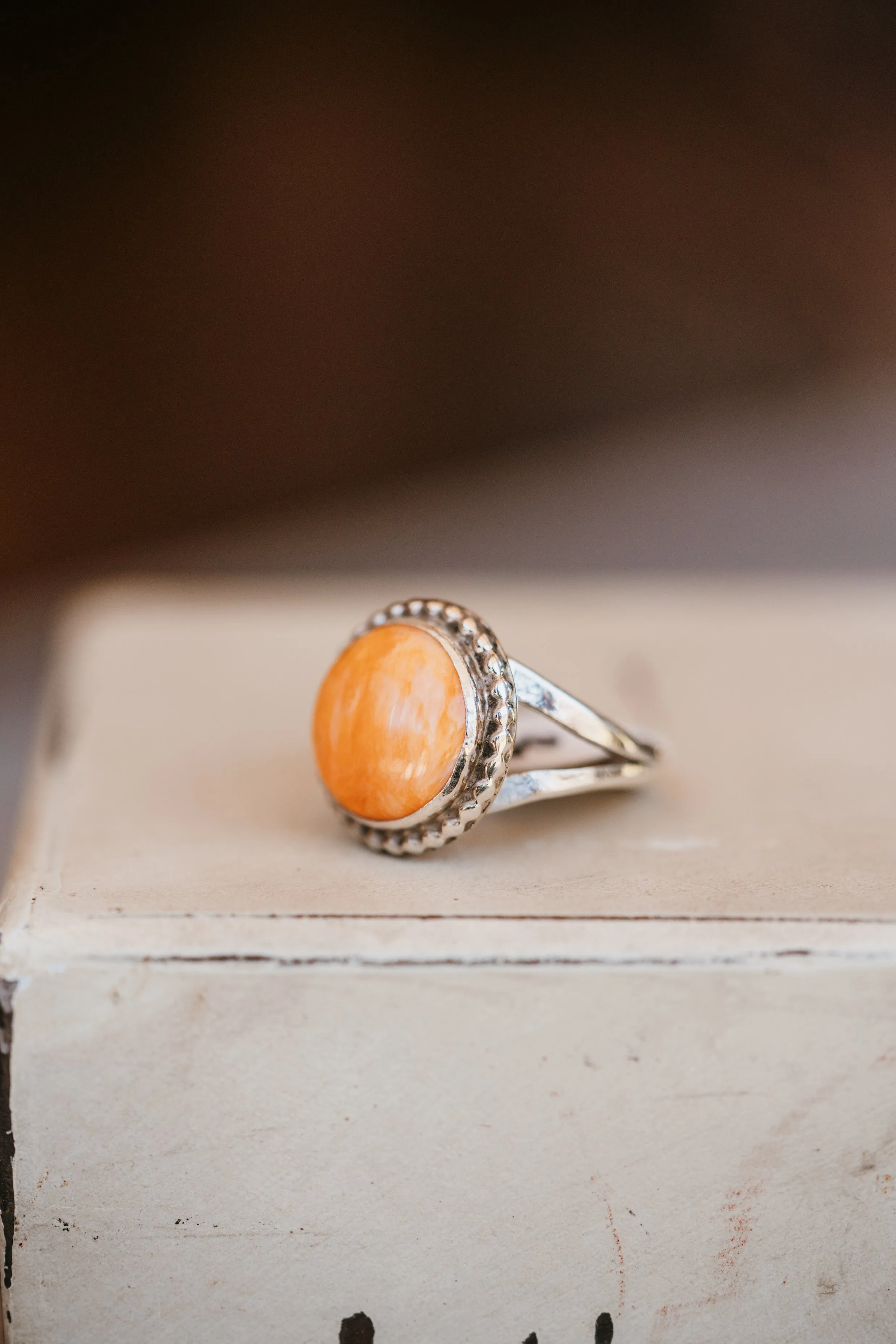 Angela Ring | Spiny Oyster sold by Goldie Lew product image thumbnail 2