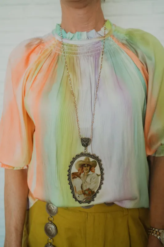 Old Town Cowgirl Necklace - FINAL SALE sold by Goldie Lew