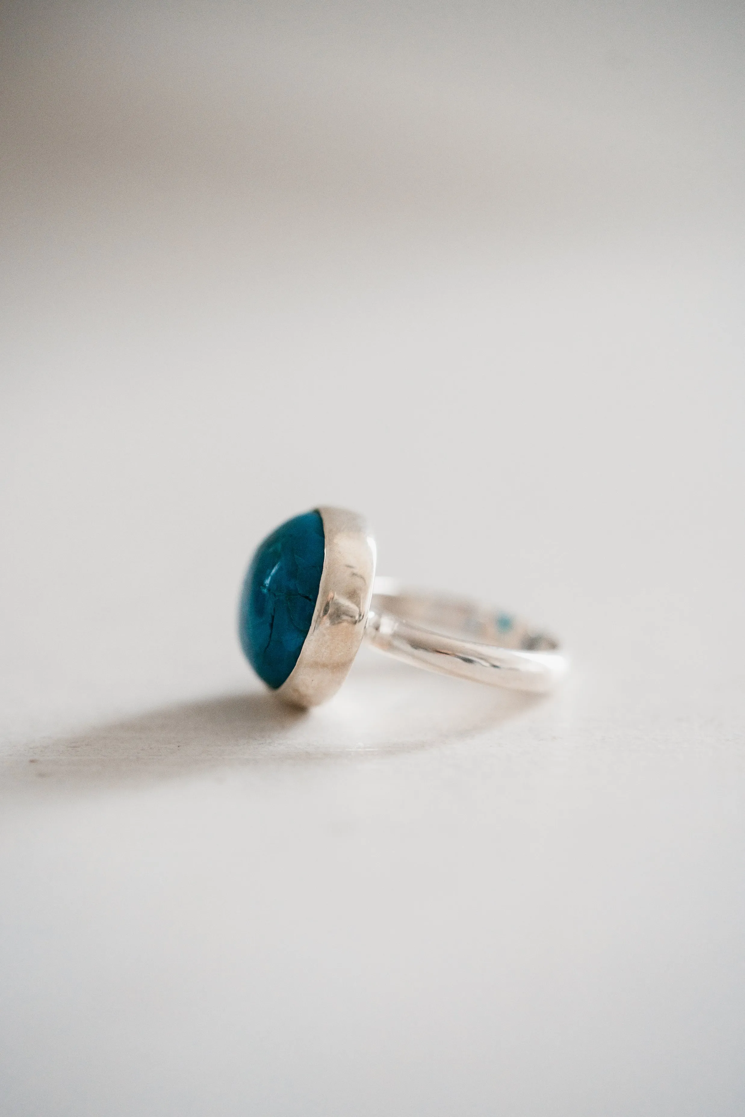 Archibald Ring | Chrysocolla sold by Goldie Lew product image thumbnail 3