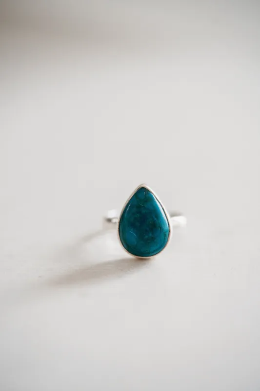 Archibald Ring | Chrysocolla sold by Goldie Lew