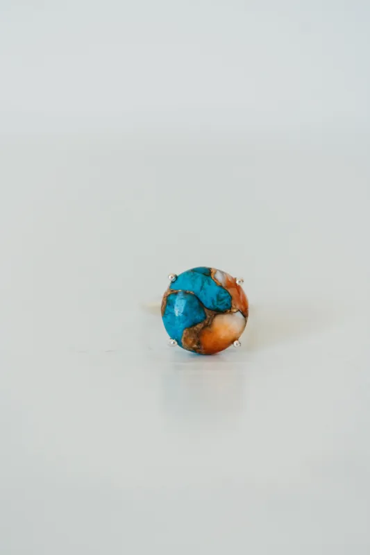 Maleficent Ring |  Spiny Turquoise sold by Goldie Lew