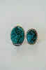 Curtis Ring | Carved Turquoise sold by Goldie Lew