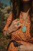 Curtis Ring | Carved Turquoise sold by Goldie Lew