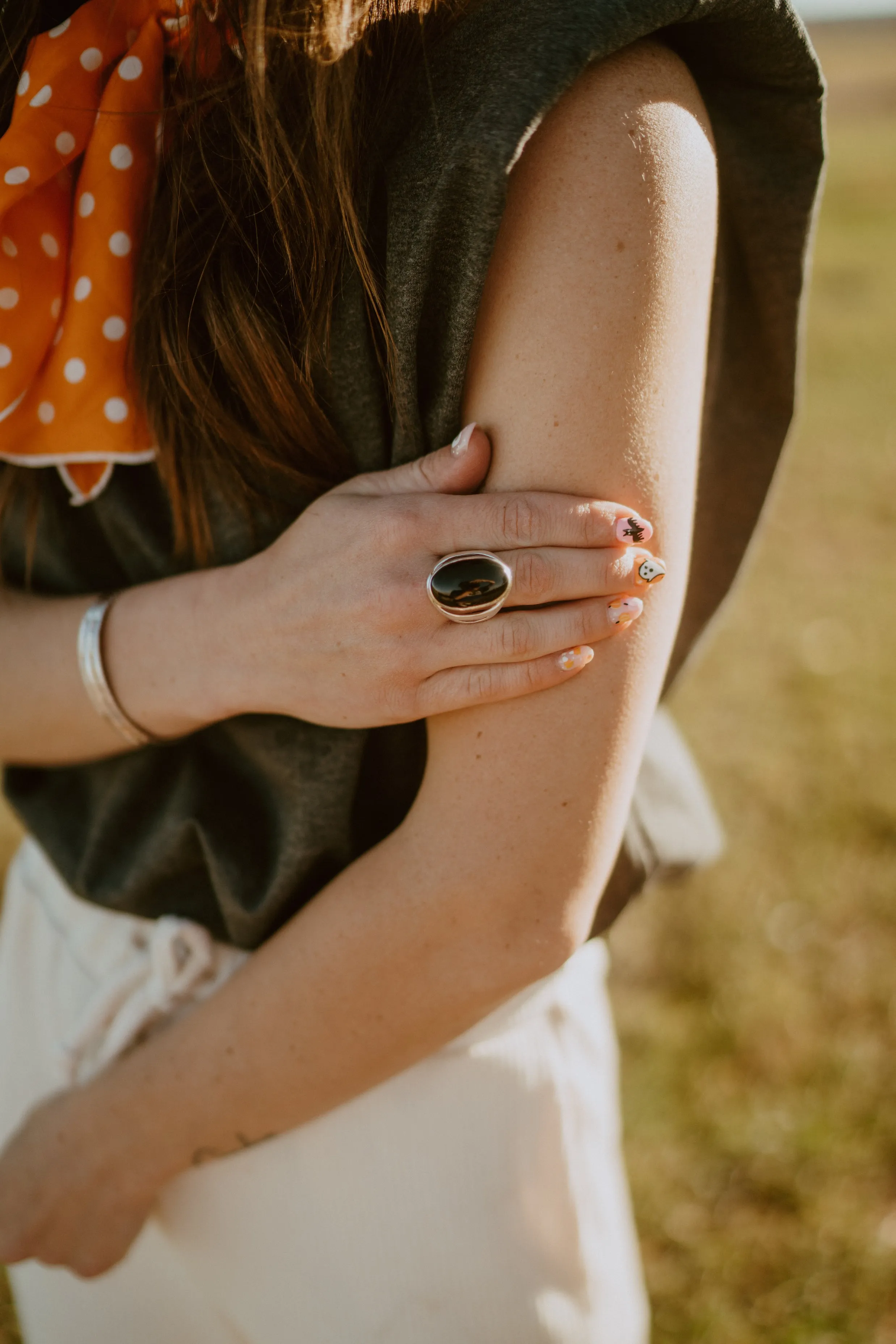 Rome Ring | Black Onyx sold by Goldie Lew