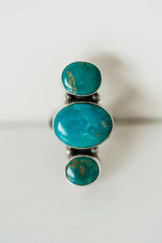 Emerson Ring | Turquoise - FINAL SALE sold by Goldie Lew