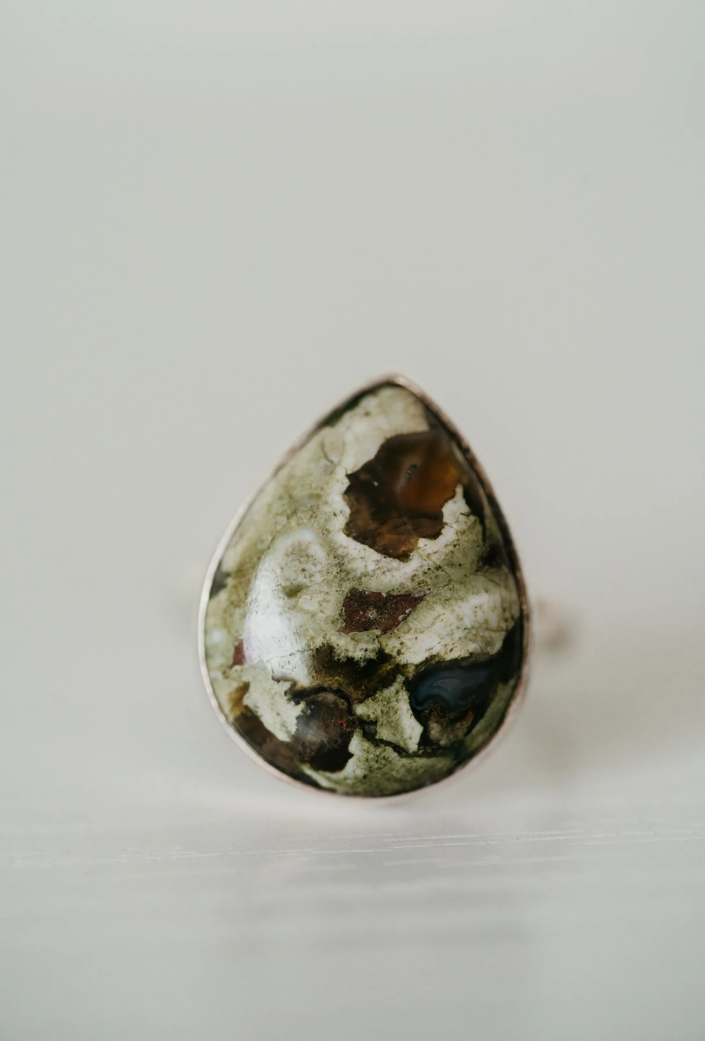 Felecia Ring | Rainforest Jasper sold by Goldie Lew product image thumbnail 3