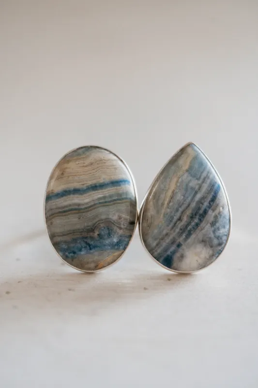 Sienna Ring | Blue Scheelite sold by Goldie Lew