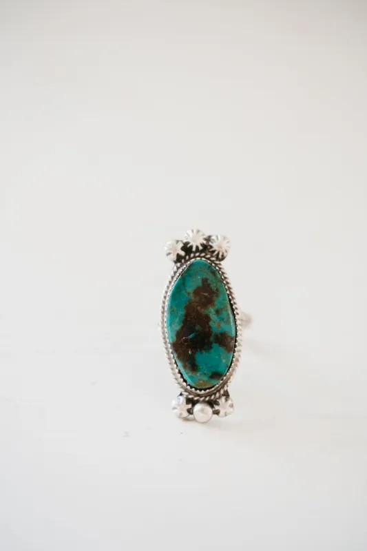 Aphrodite Ring | Turquoise - FINAL SALE sold by Goldie Lew