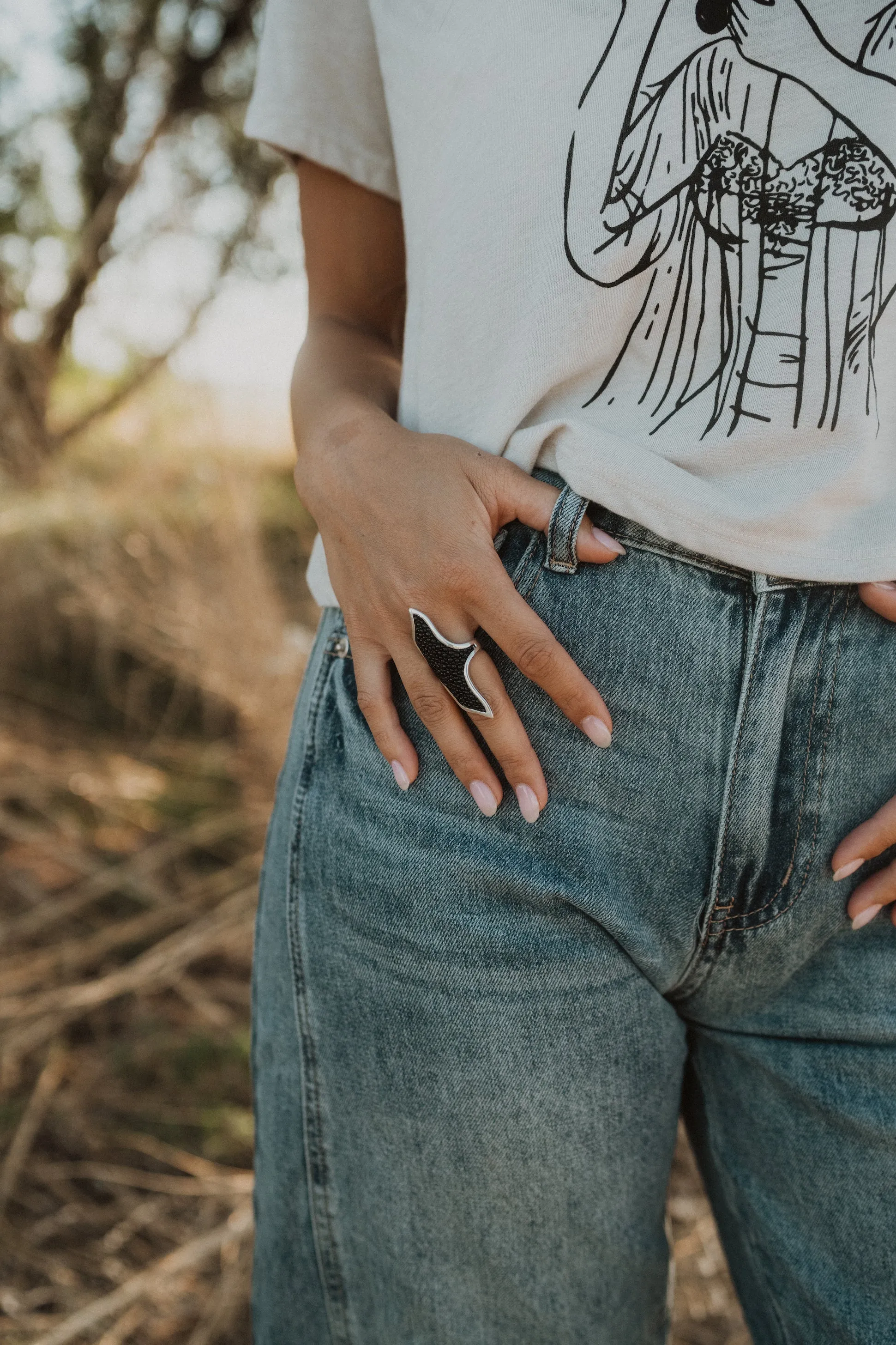 Stingray Ring sold by Goldie Lew
