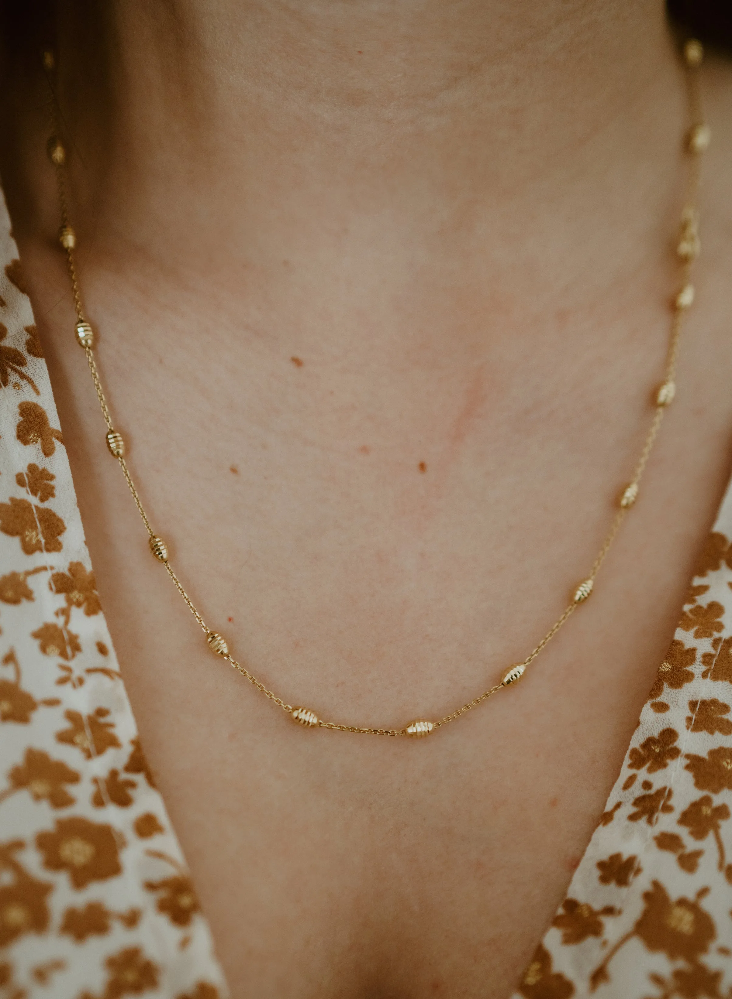 Hadley Necklace | Gold sold by Goldie Lew product image thumbnail 3