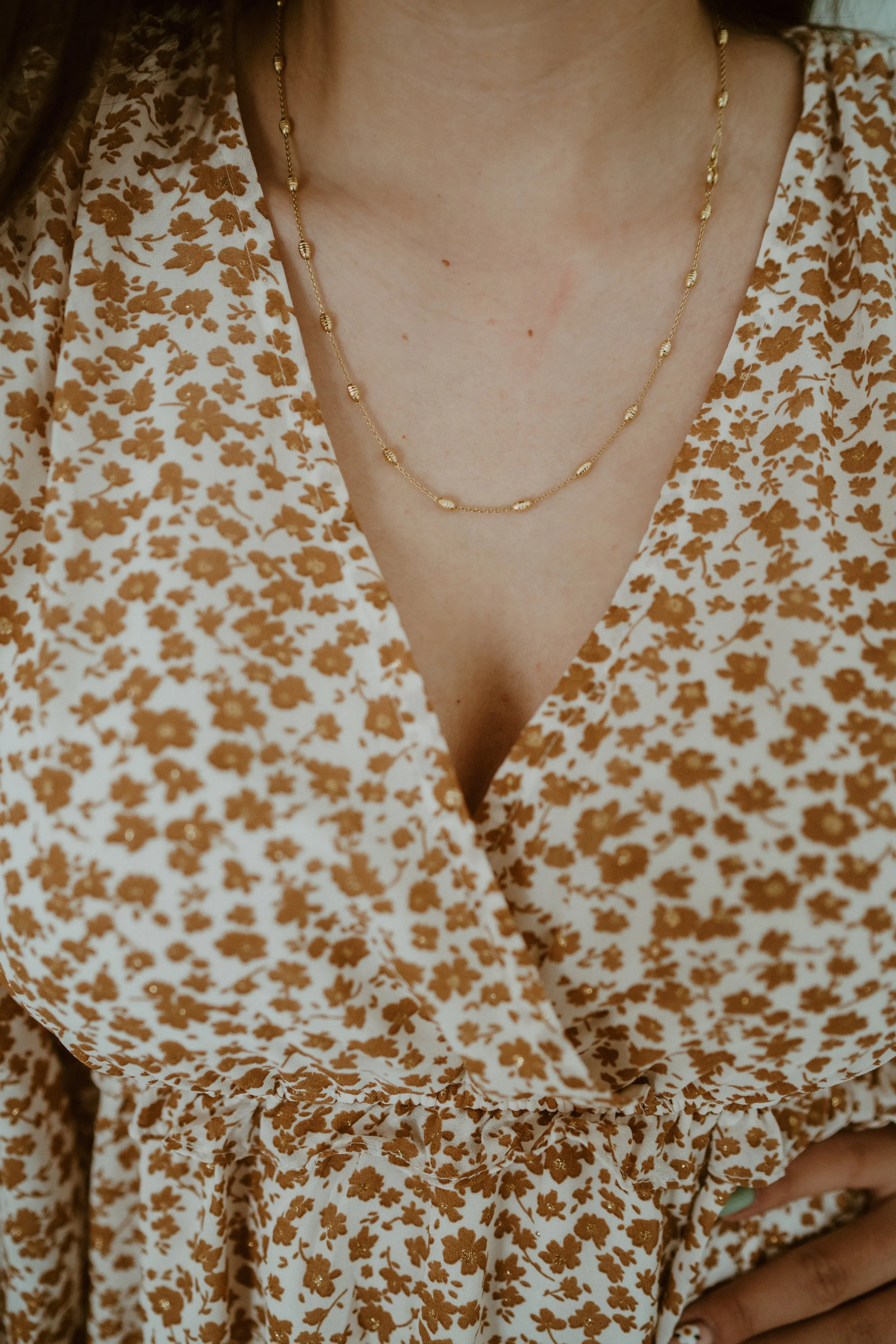 Hadley Necklace | Gold sold by Goldie Lew product image thumbnail 2