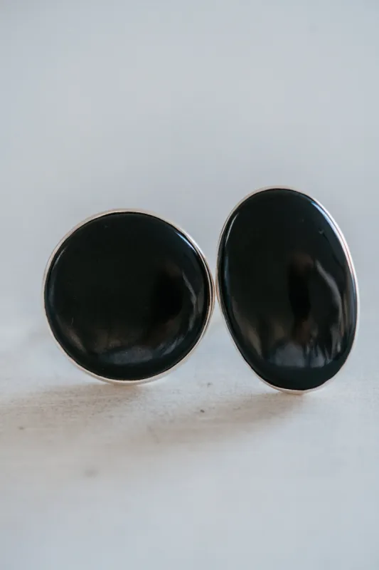 Lenny Ring | Black Onyx sold by Goldie Lew