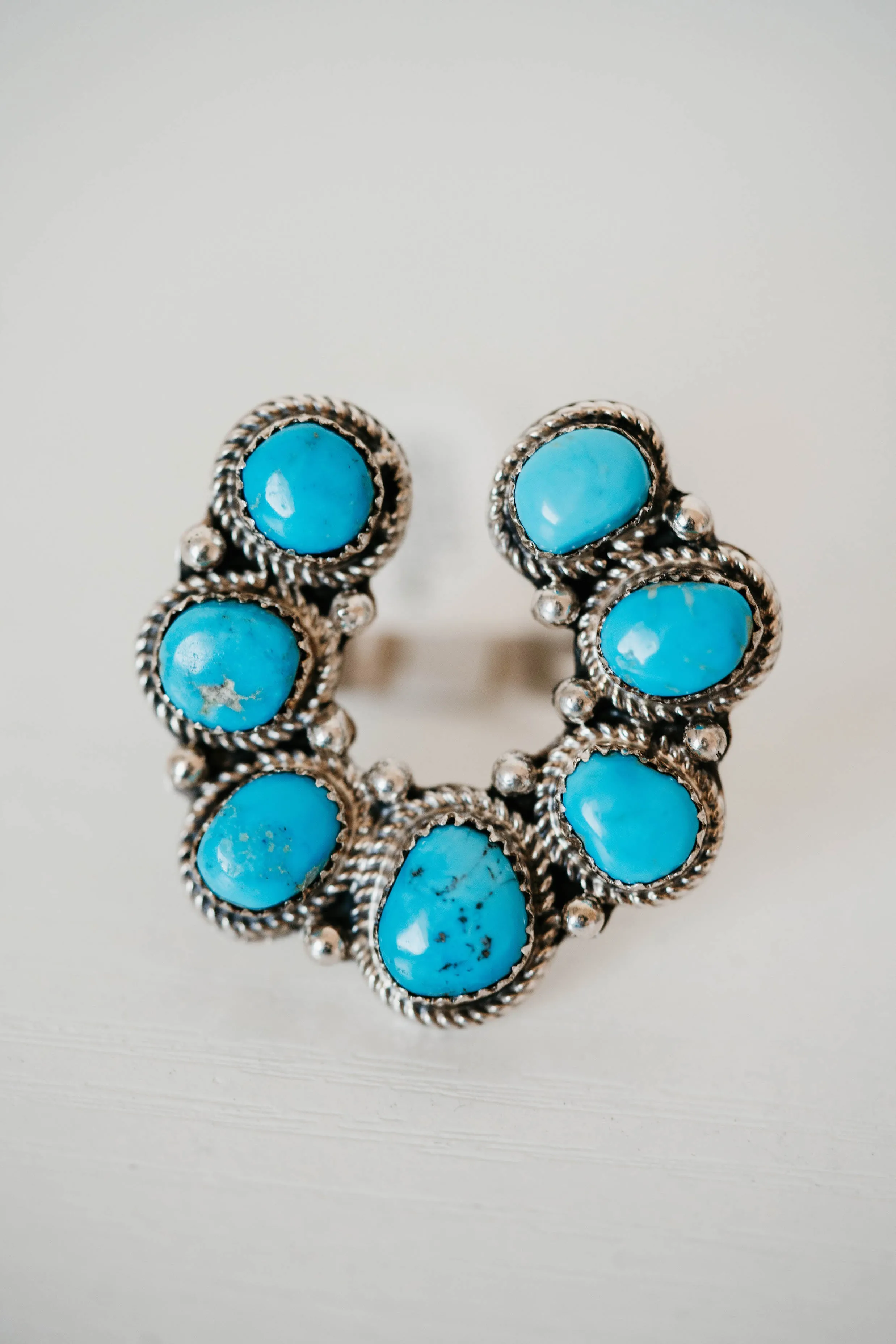 Hannah Ring | Turquoise sold by Goldie Lew product image thumbnail 2