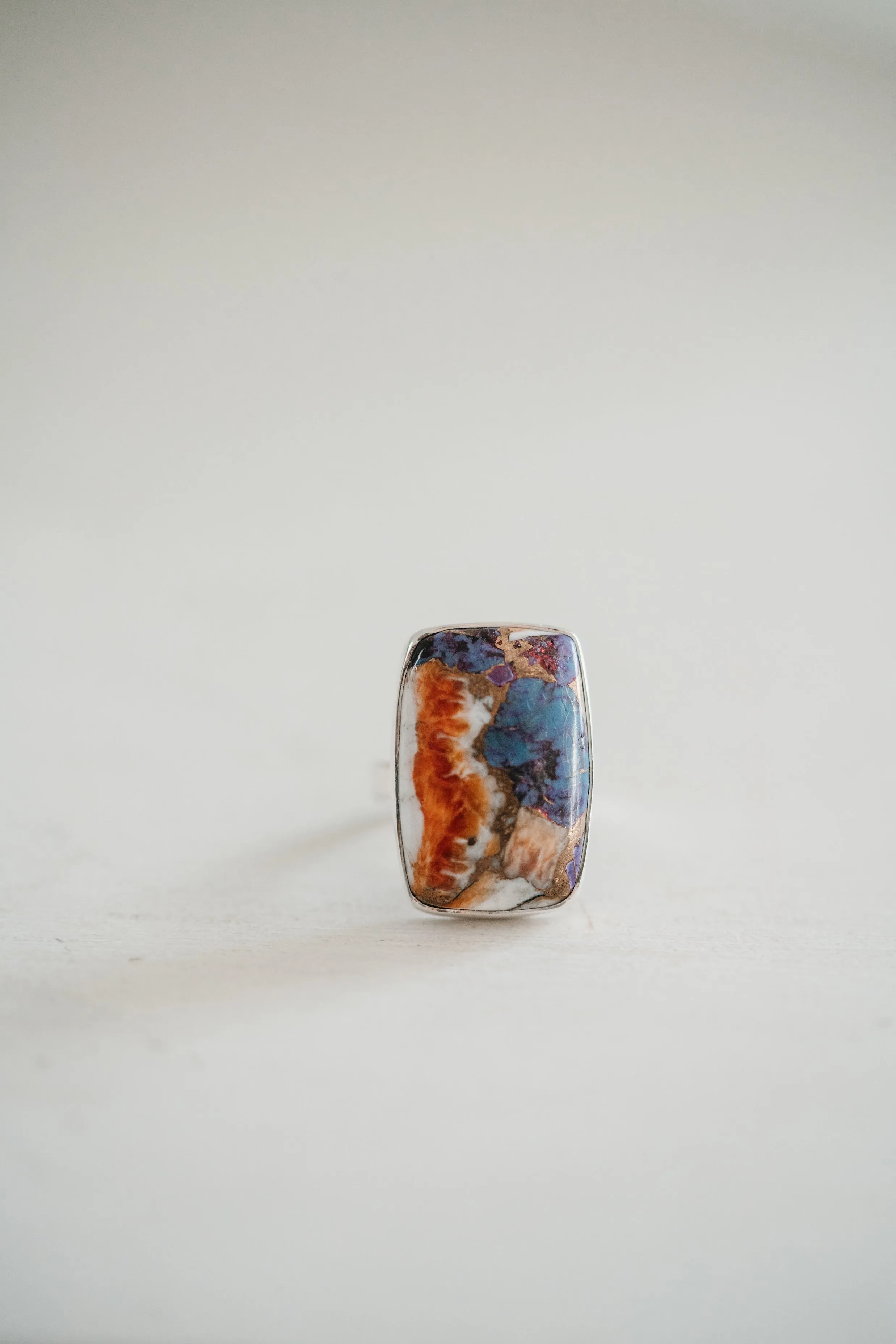 Celia Ring | Purple Turquoise sold by Goldie Lew product image thumbnail 3