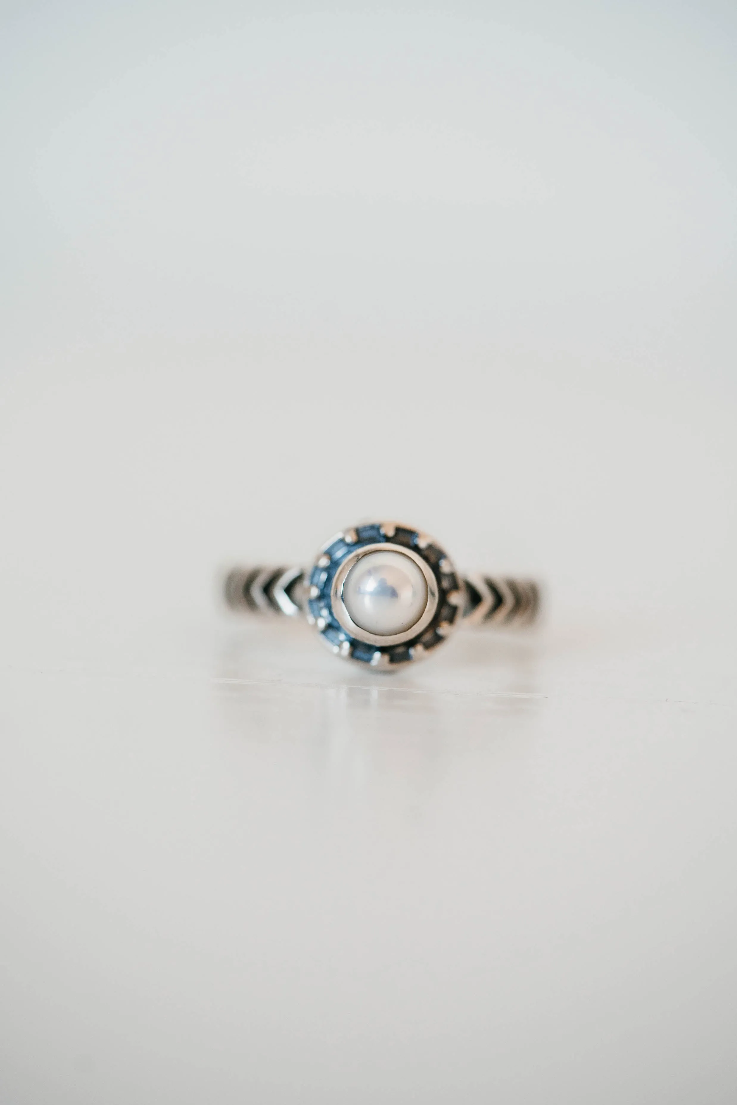 Amy Ring | Pearl sold by Goldie Lew