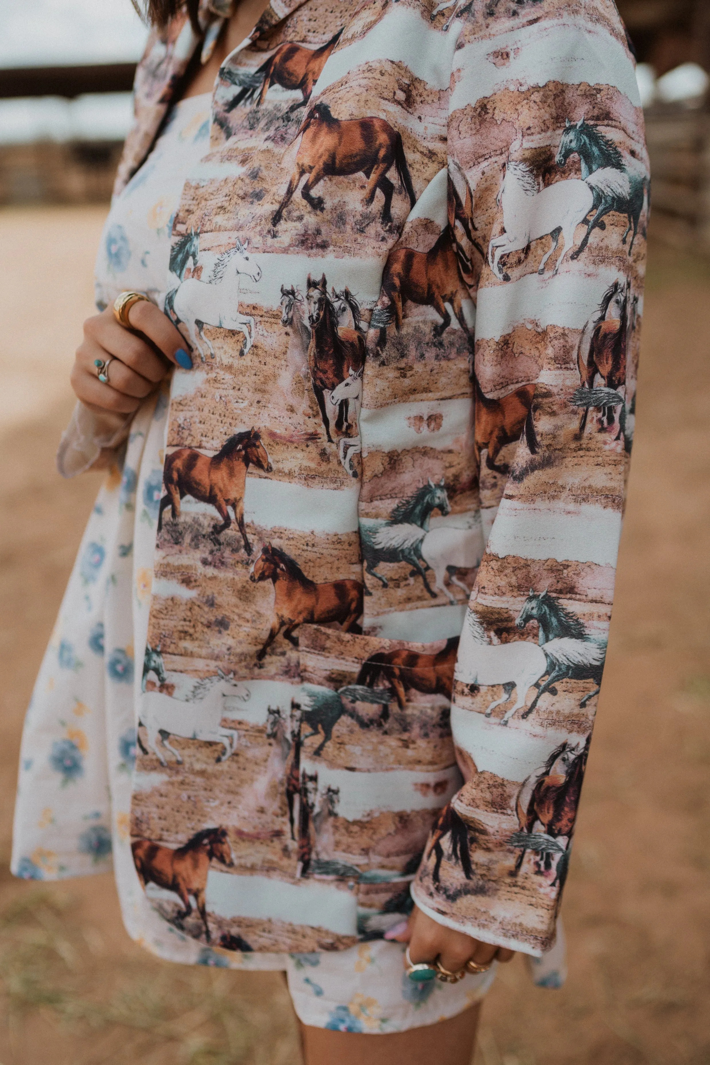 Wild Mustang Blazer sold by Goldie Lew product image thumbnail 4