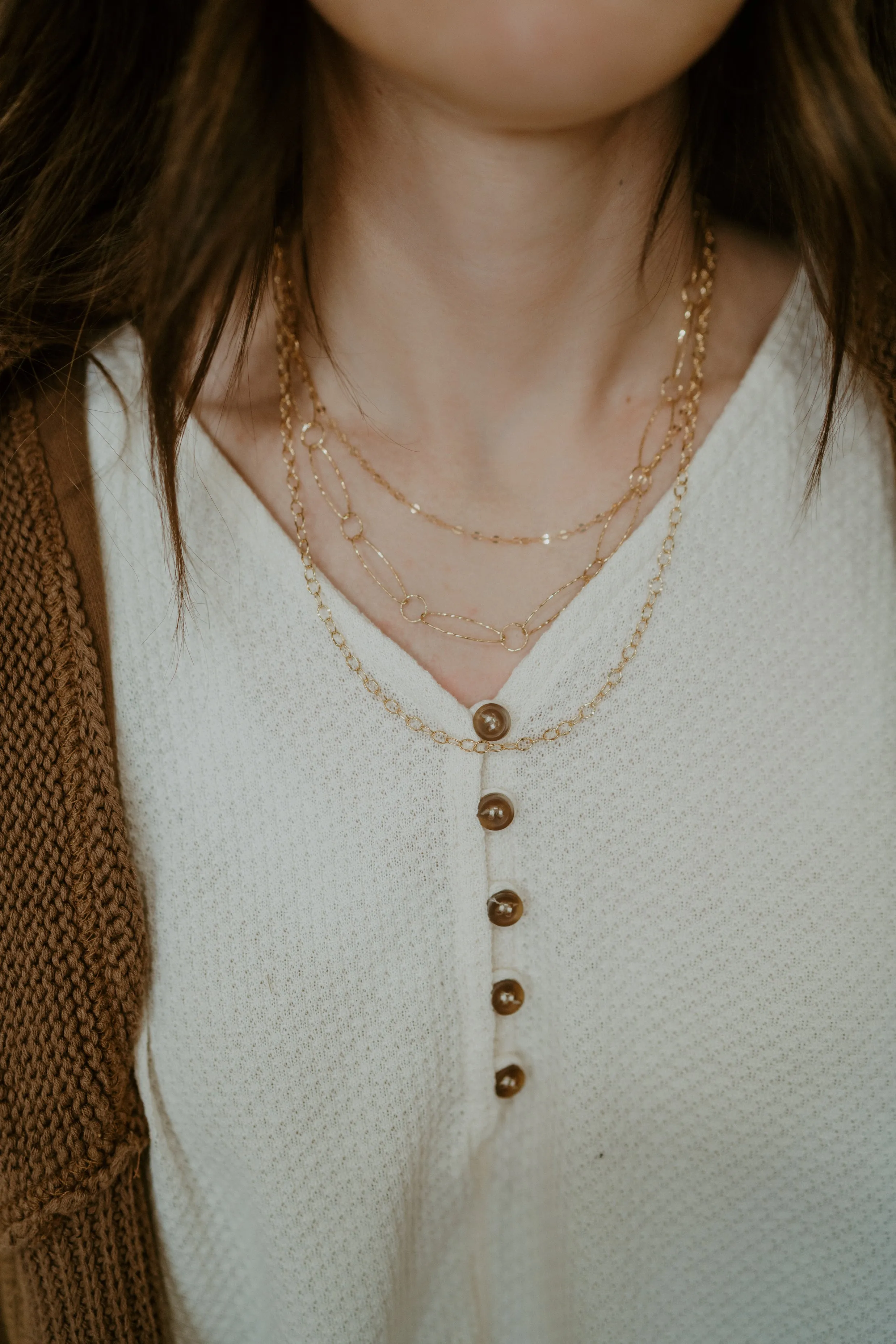 Apolline Necklace | Gold sold by Goldie Lew product image thumbnail 2