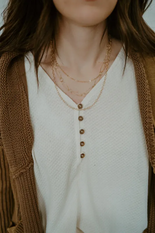 Apolline Necklace | Gold sold by Goldie Lew