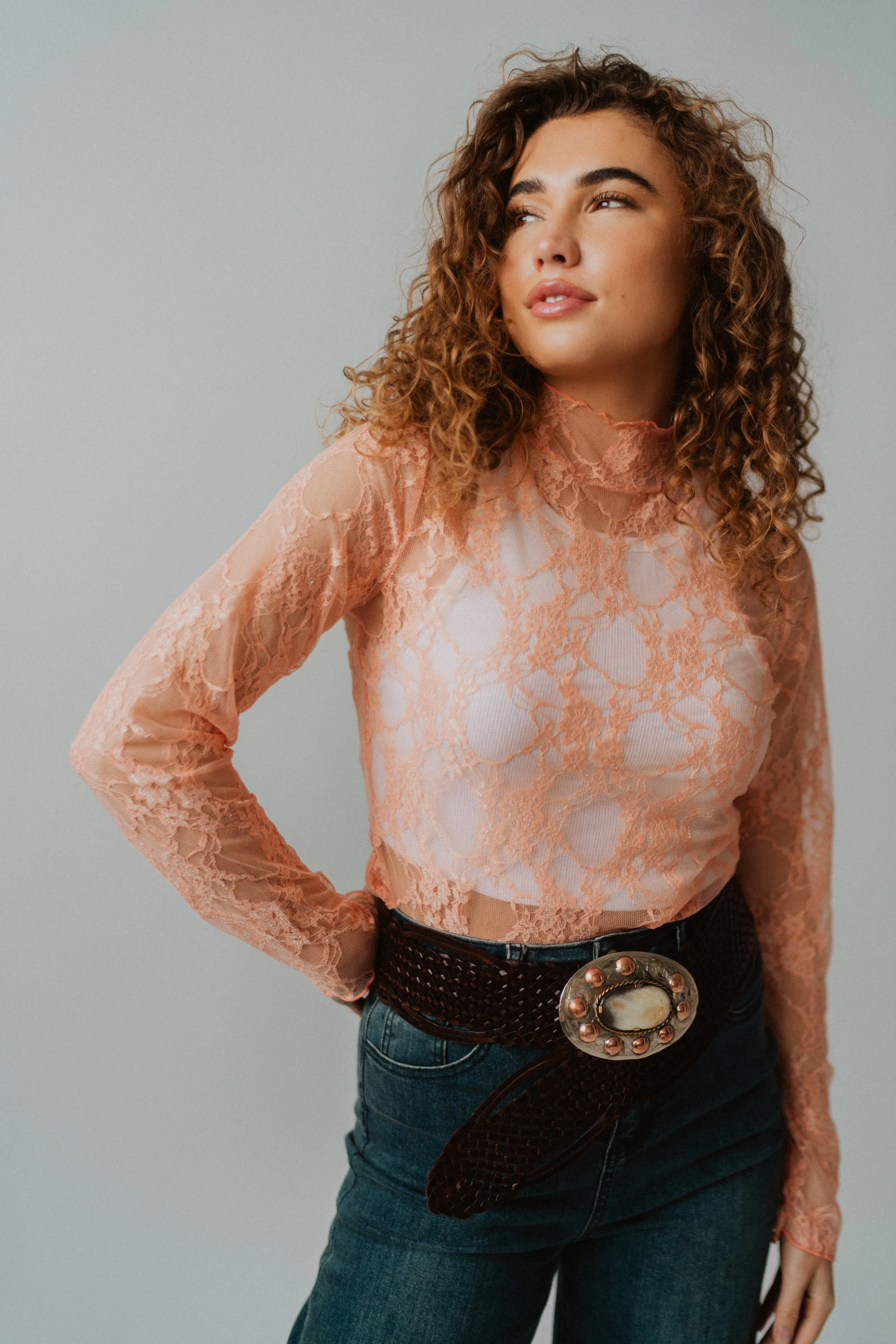 Mary Beth Lace Top | Extended Sizing sold by Goldie Lew product image thumbnail 5