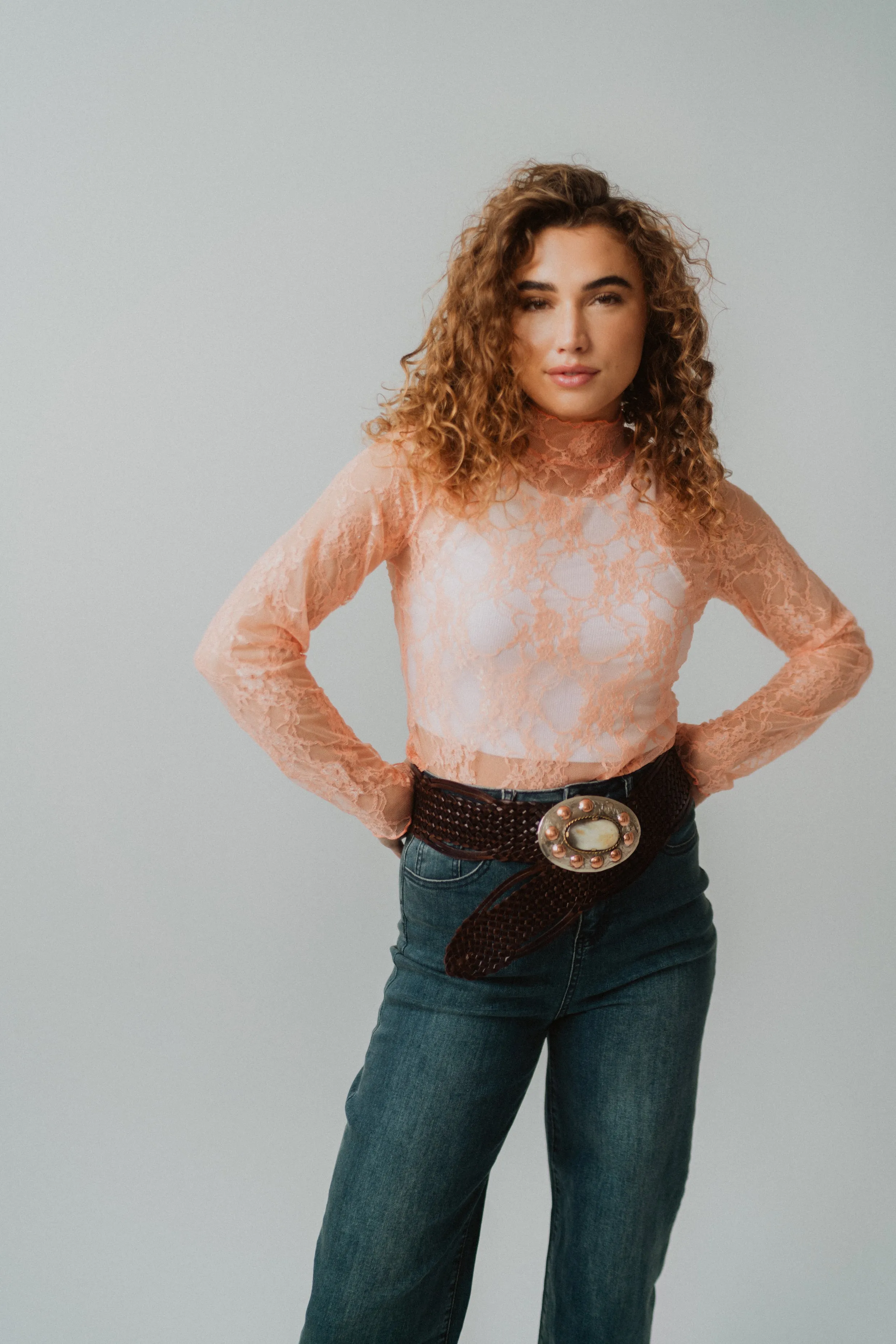 Mary Beth Lace Top | Extended Sizing sold by Goldie Lew product image thumbnail 2