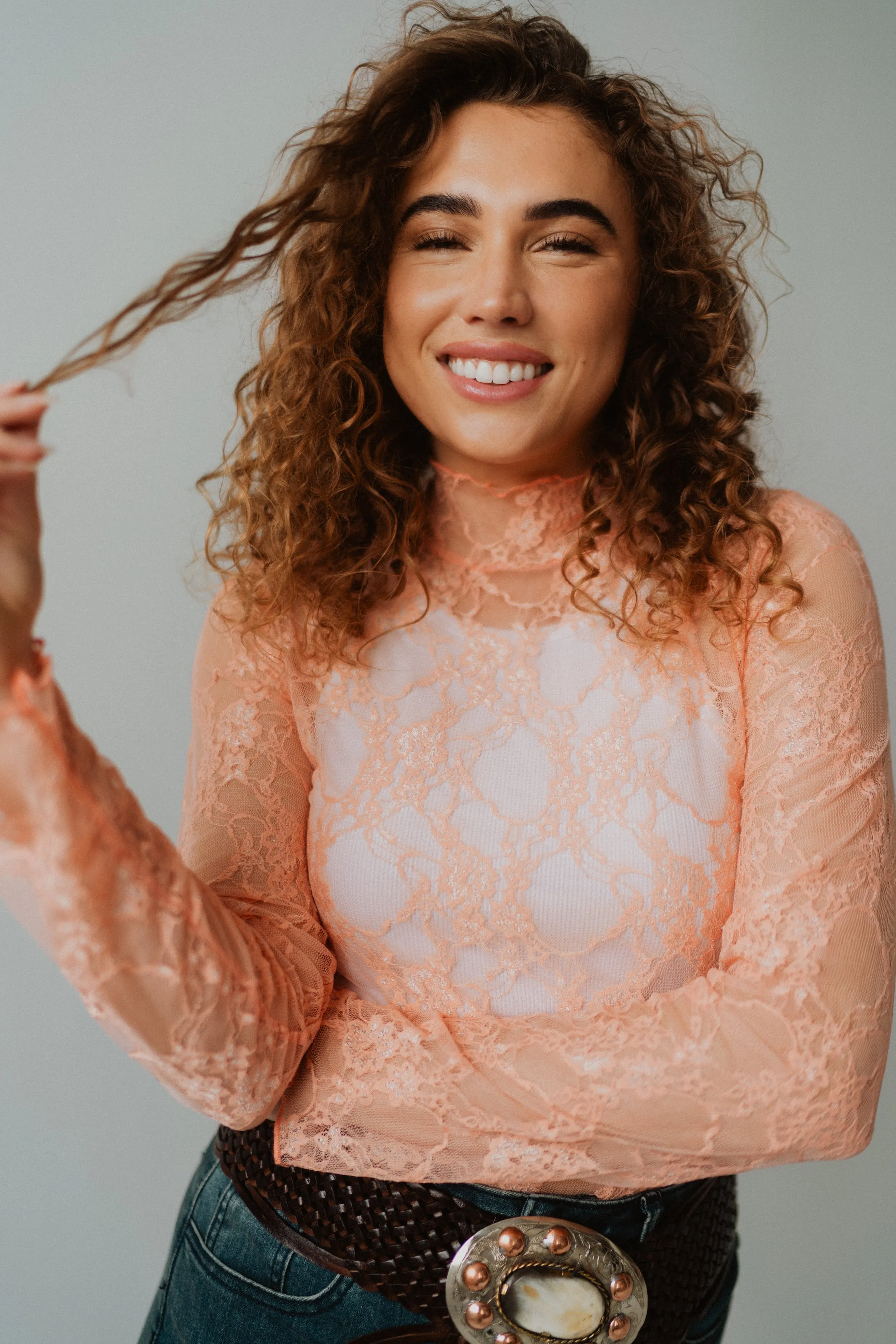 Mary Beth Lace Top | Extended Sizing sold by Goldie Lew