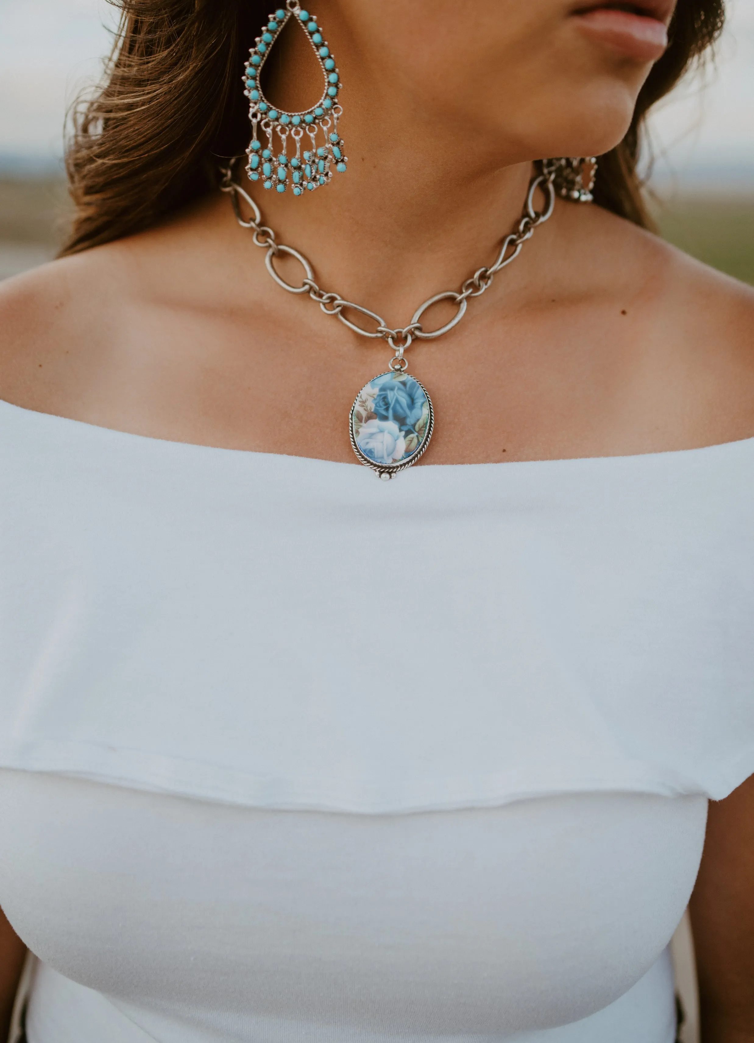 Layla Necklace | Silver Annie sold by Goldie Lew product image thumbnail 2