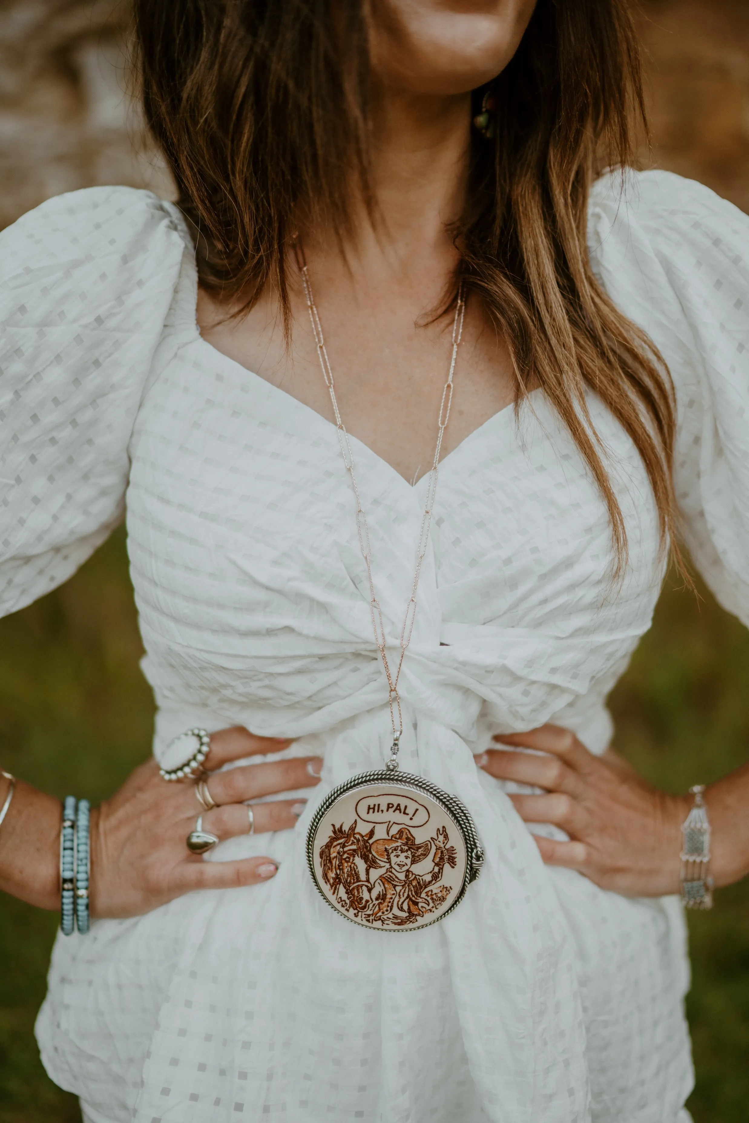 Hi Pal Necklace sold by Goldie Lew product image thumbnail 2