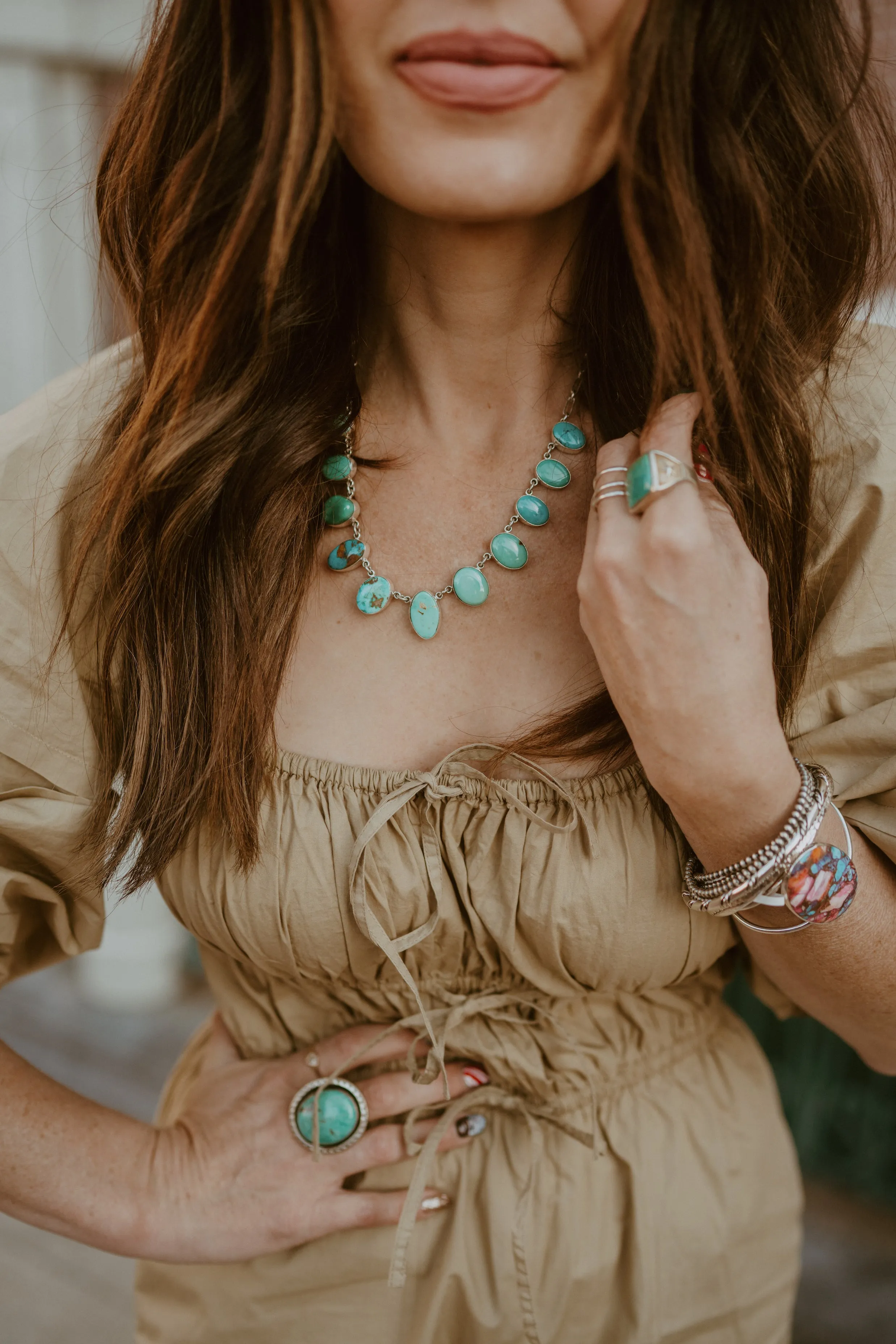 Georgia Necklace sold by Goldie Lew