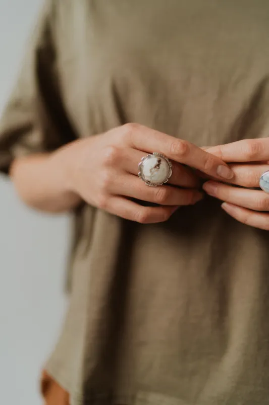 Xenia Ring | Magnesite sold by Goldie Lew