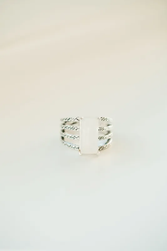 Abbie Ring | Moonstone sold by Goldie Lew
