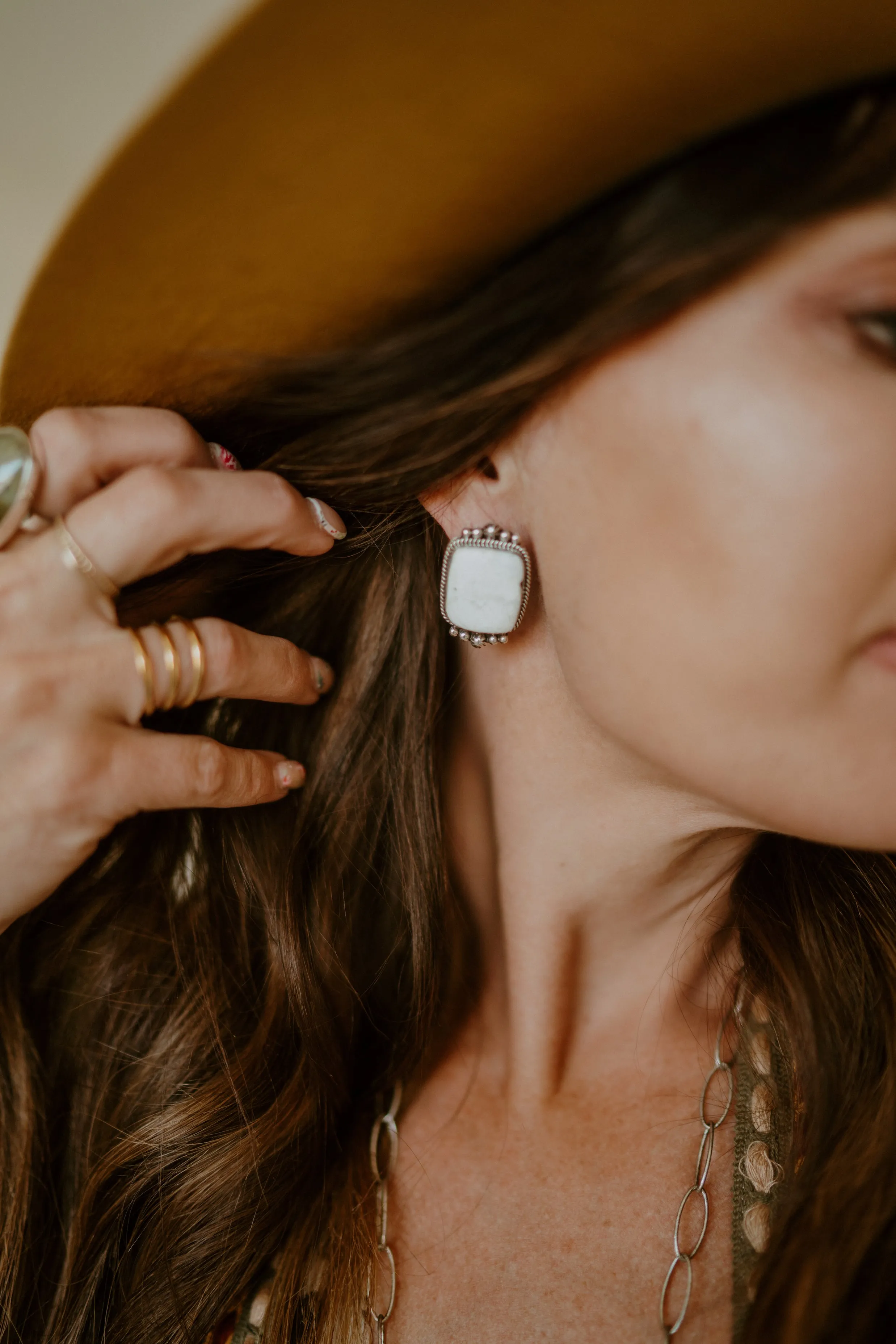 Darian Earrings sold by Goldie Lew