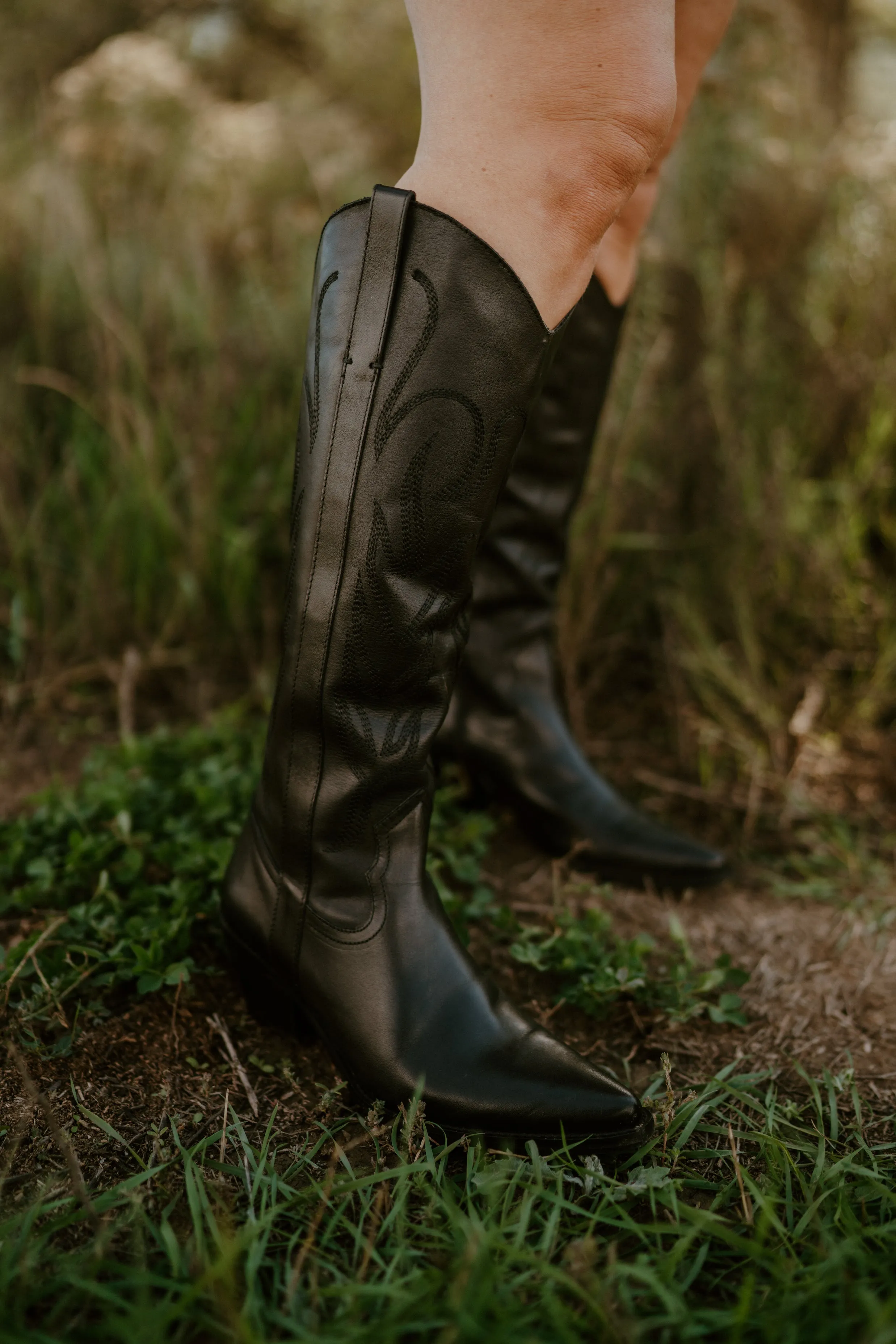 Agency Boots | Black sold by Goldie Lew product image thumbnail 2