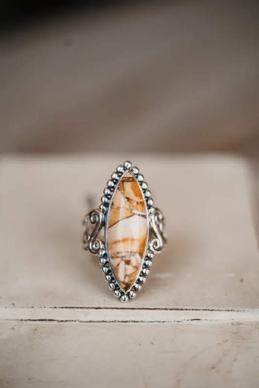 Baylee Ring | Brecciated Mookaite sold by Goldie Lew