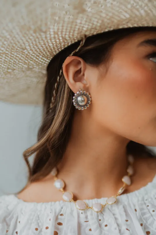 Bianca Earrings | Large sold by Goldie Lew