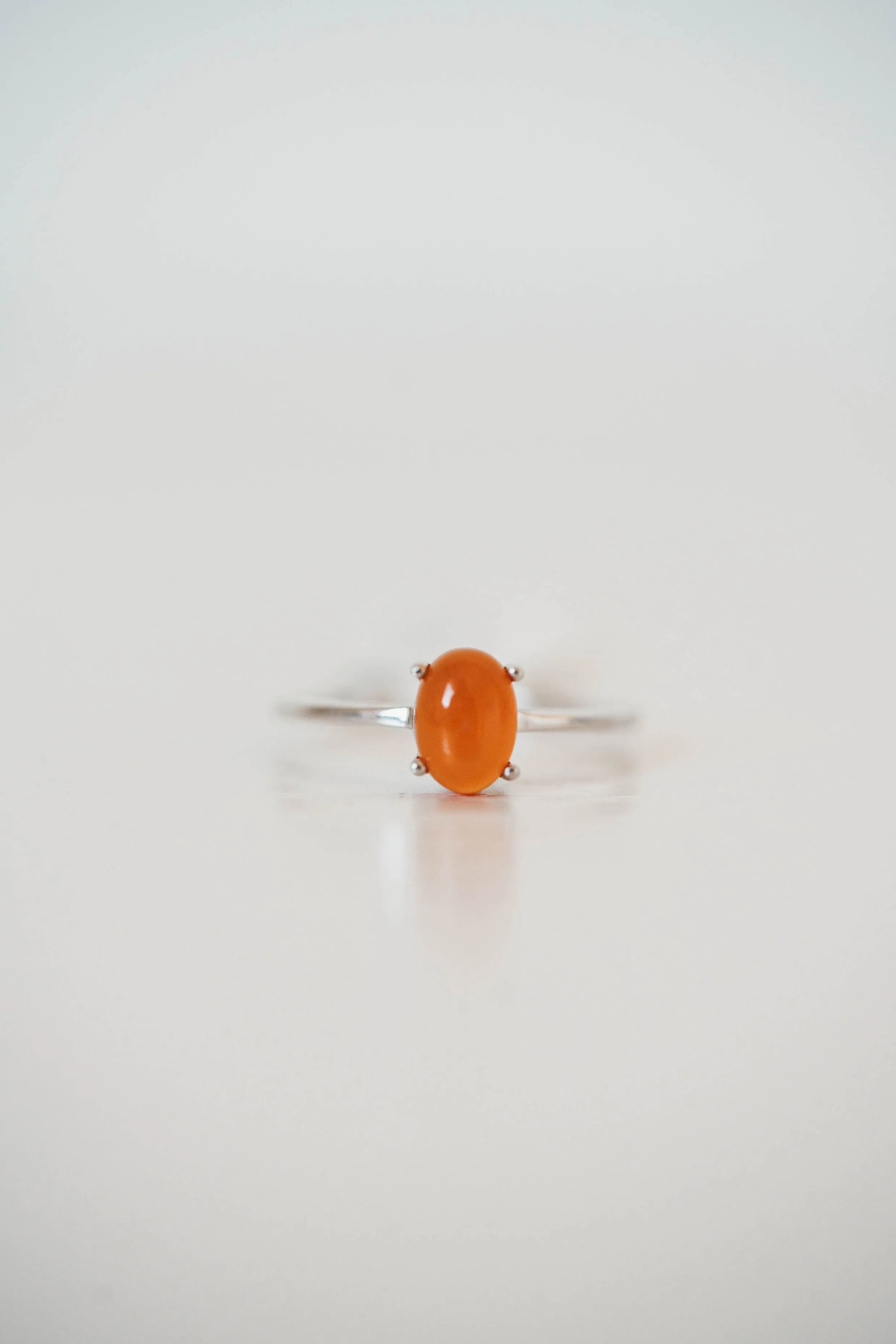 Shasta Ring | Carnelian sold by Goldie Lew